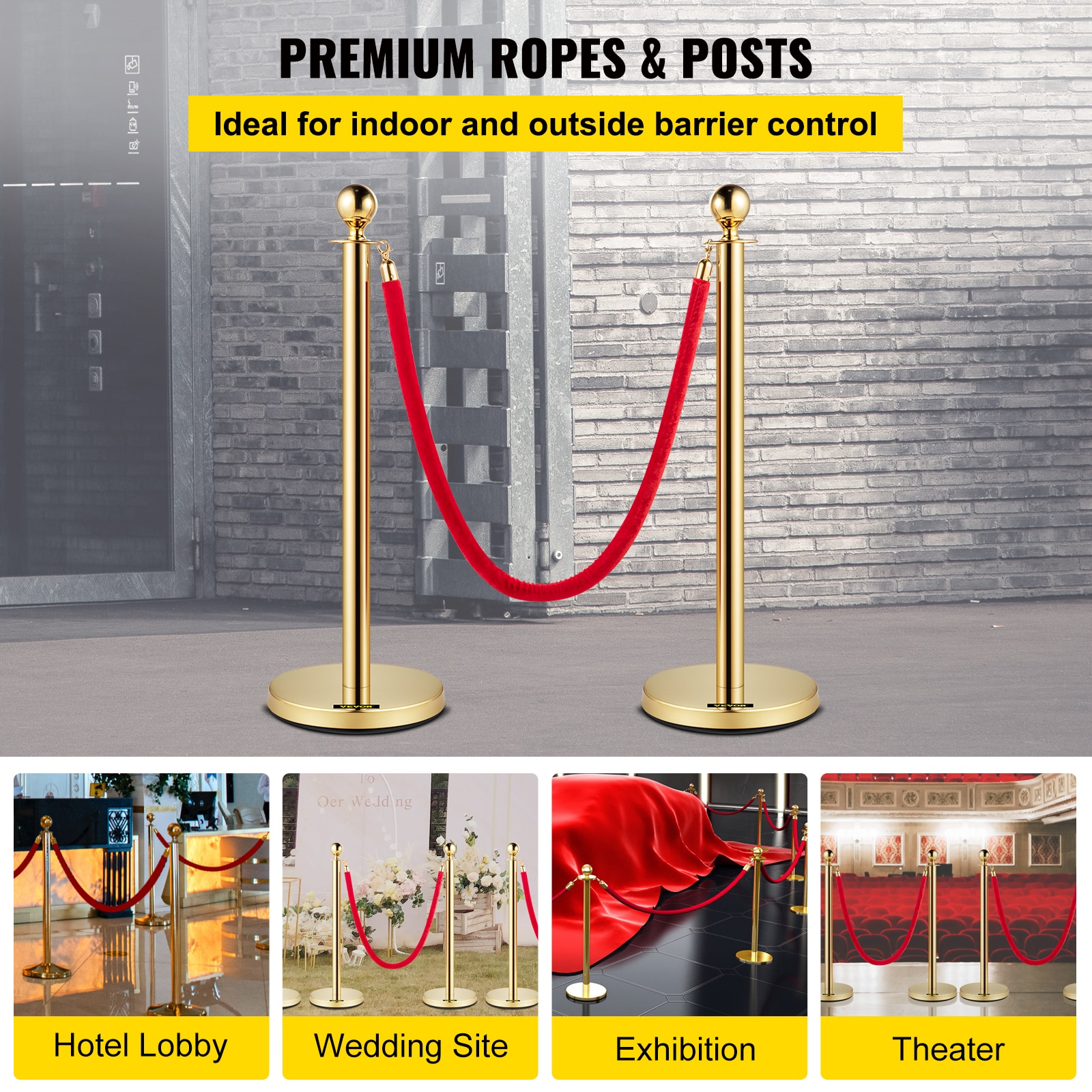 Brass Rope End Terminal, Barrier Rope Accessories
