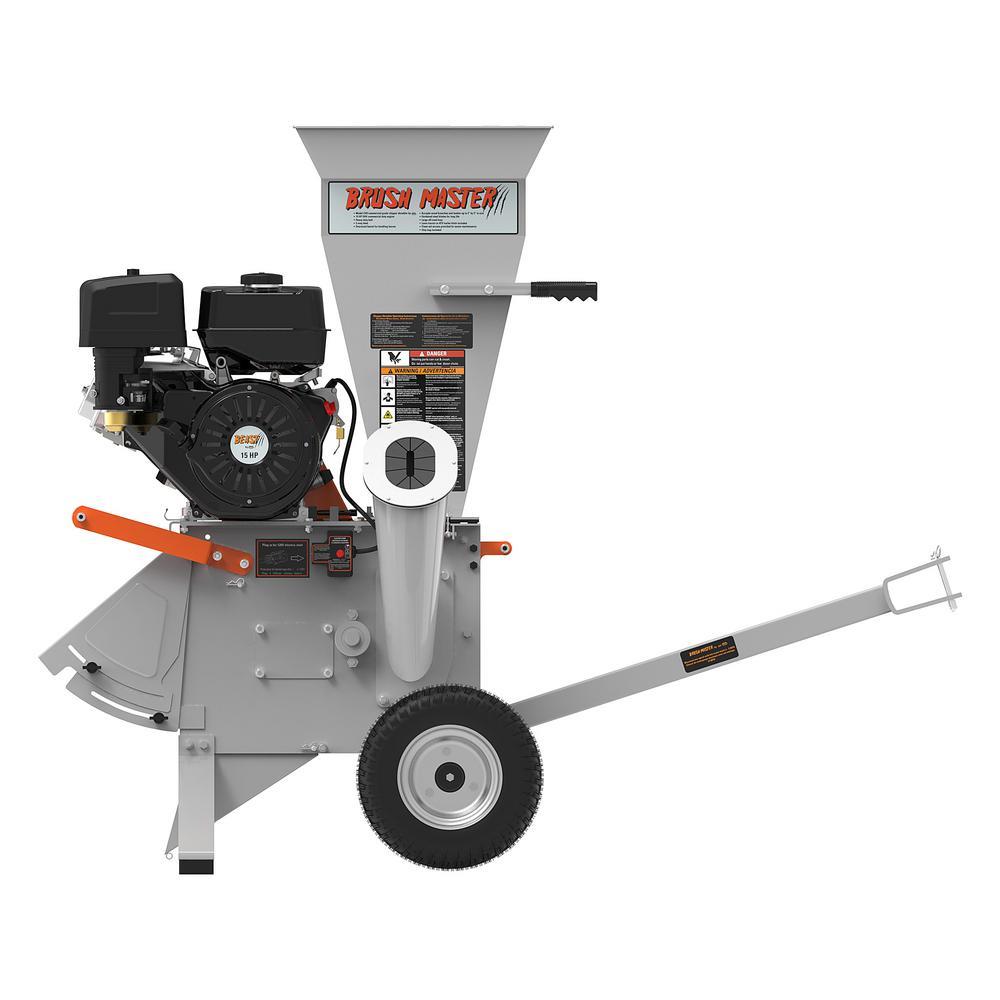Brush Master Steel Electric Wood Chipper in the Electric Wood Chippers