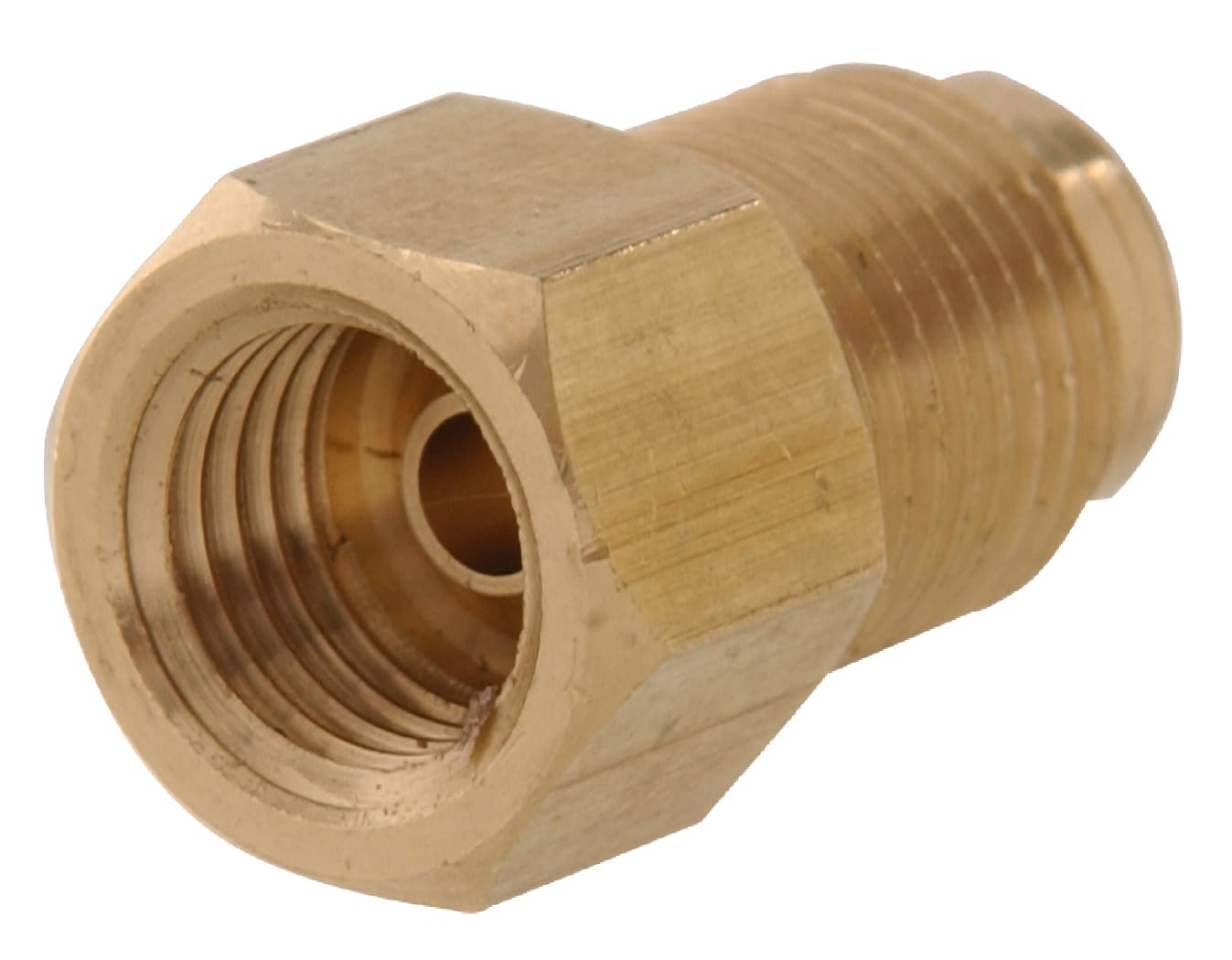 Hillman 58357 5-Pack 1/4-in x 5/16-in Threaded Coupling Adapter Fitting
