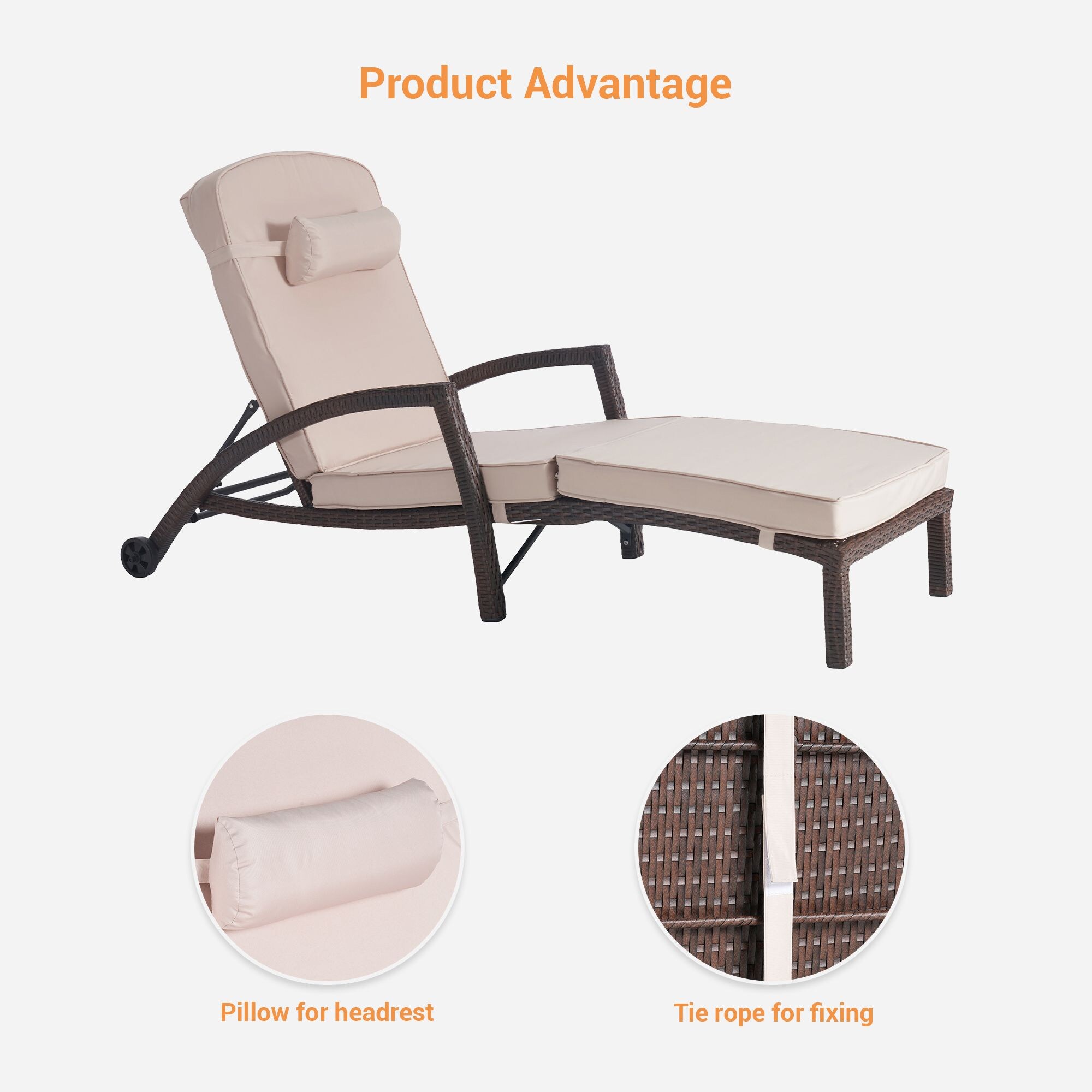 SANSTAR L-LG-01-SN Patio-Chairs - View #5