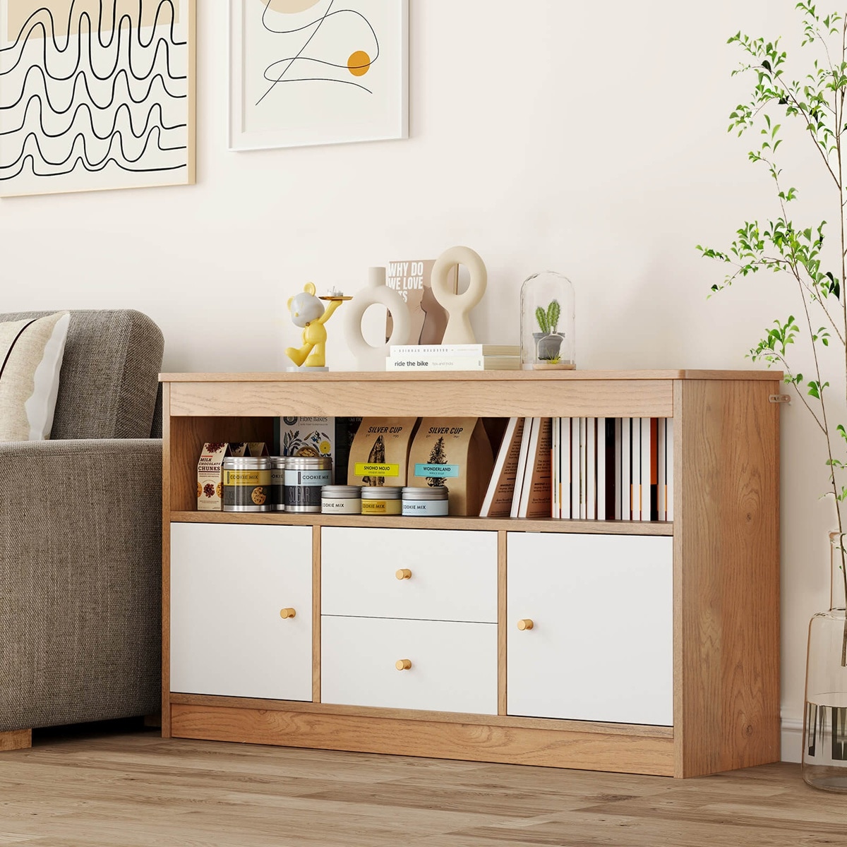 Costway HCST04483 Kids-Bookcases - View #6