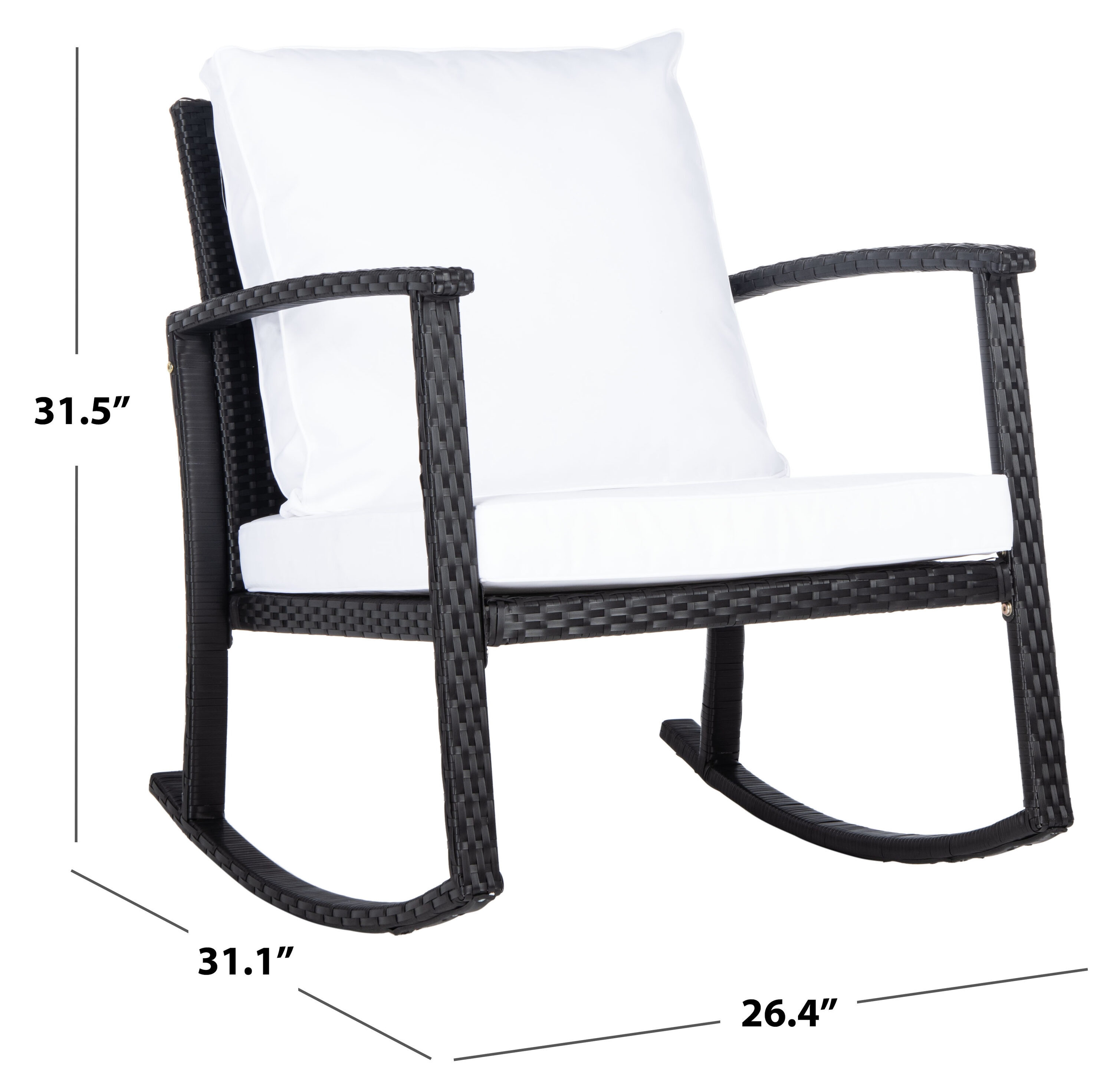 Safavieh PAT7721A Patio-Chairs - View #3