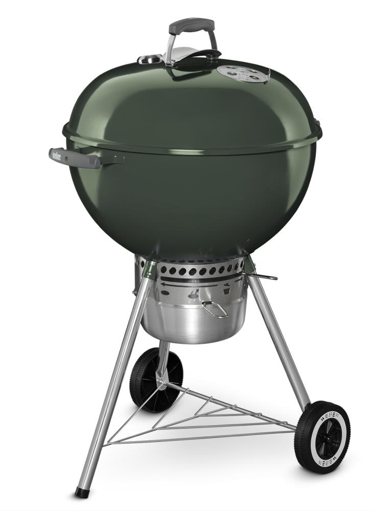 Weber Original 22.5-in W Green Kettle Charcoal in the Charcoal department at Lowes.com