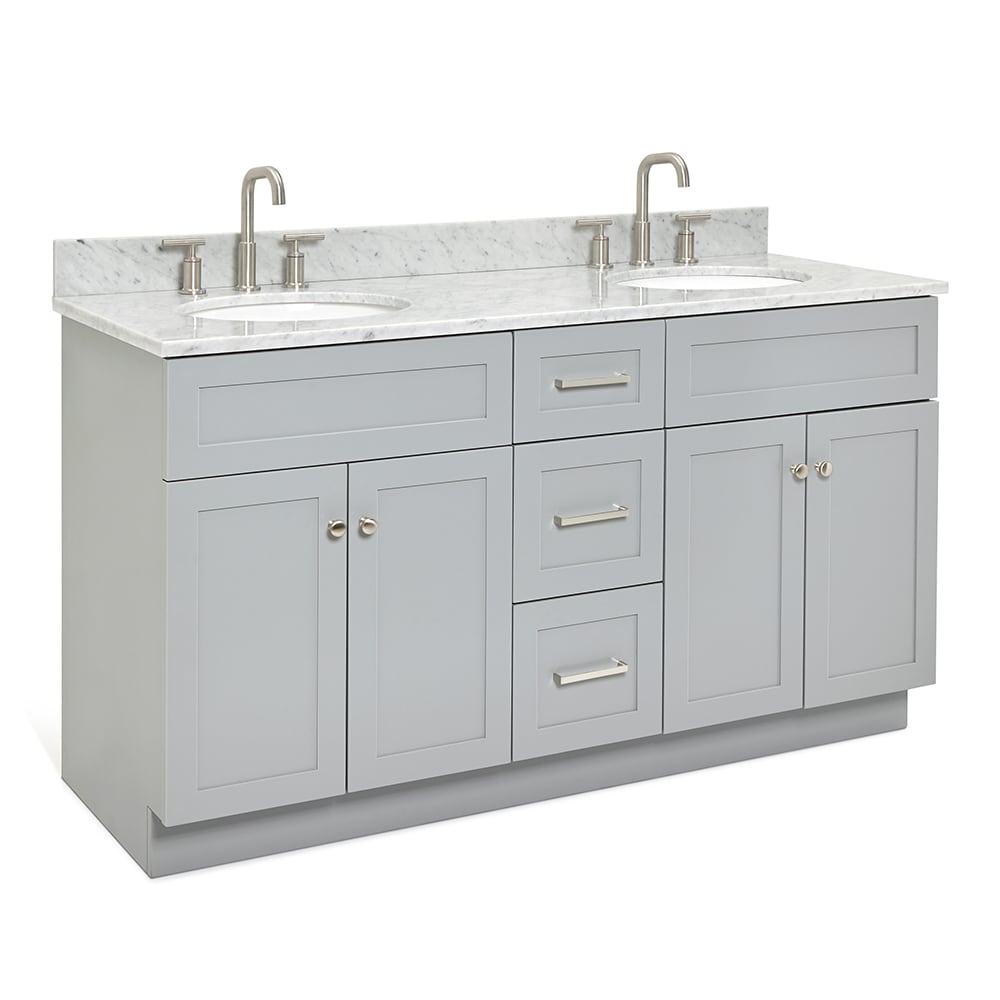 ARIEL F061DCW2OVOGRY Bath-Vanity-Combo - View #3