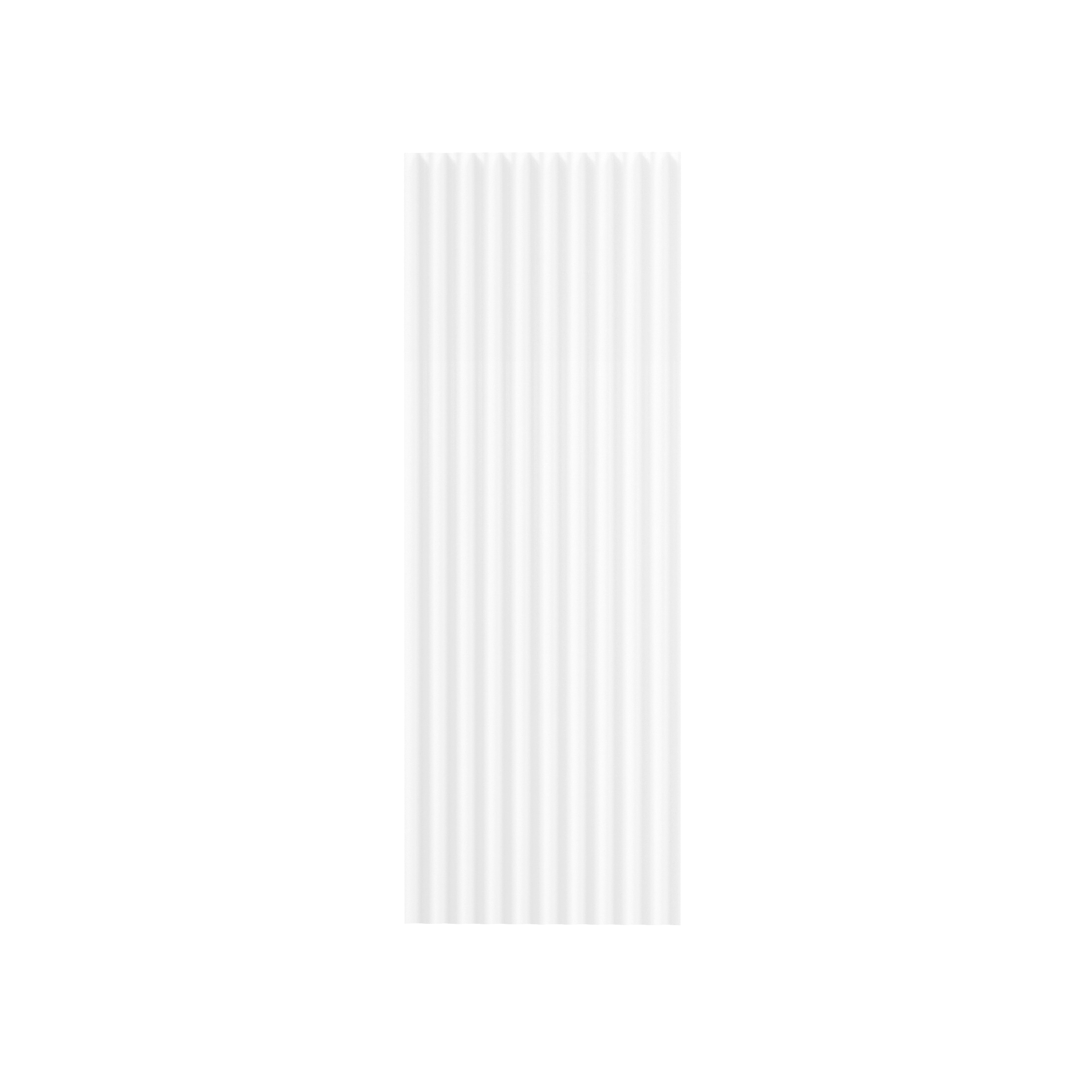 Tuftex 197558 SeaCoaster 2.17-Feet x 6-Feet Corrugated White Opal PVC plastic Roof Panel