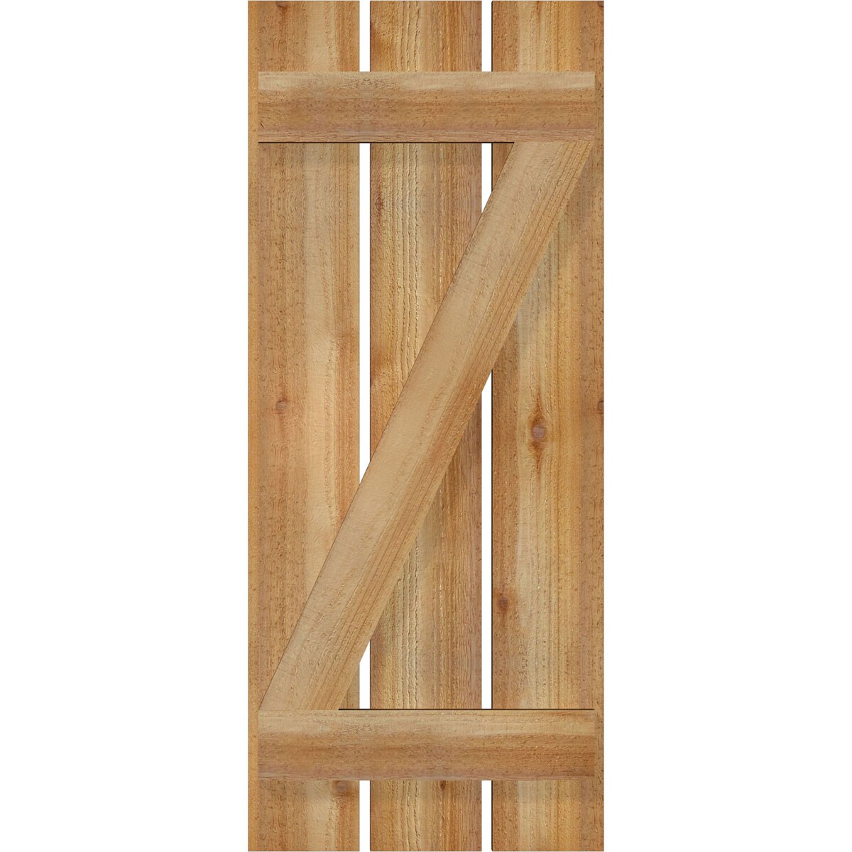 Ekena Millwork RBS06Z17X041RWR Exterior-Shutters - View #5
