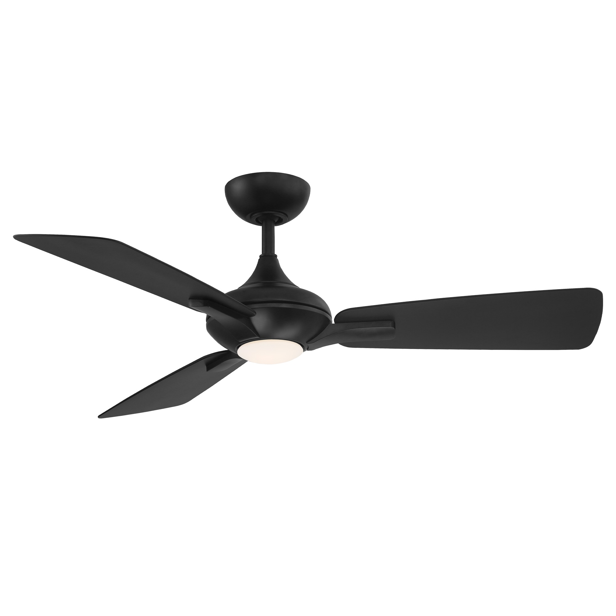 Modern Forms Mykonos 52-in Oil Rubbed Bronze Integrated LED Indoor/Outdoor Smart Ceiling Fan with Light and Remote (3-Blade) FR-W1819-52L-OB/BW Sansujyuku sansujyuku.com