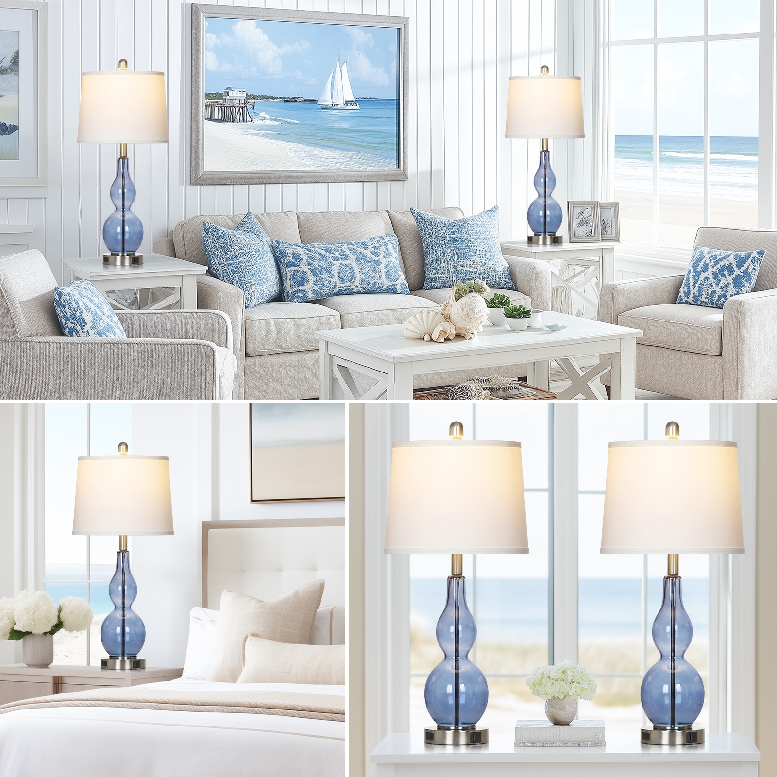 UrFurnishings TD-521 Table-Lamps - View #8