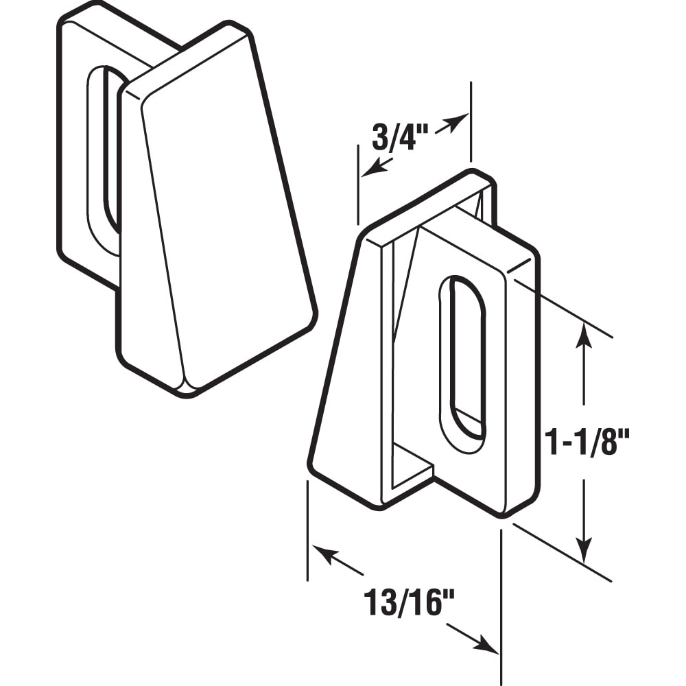 Prime-Line N 6950 Pocket-Door-Guides - View #2