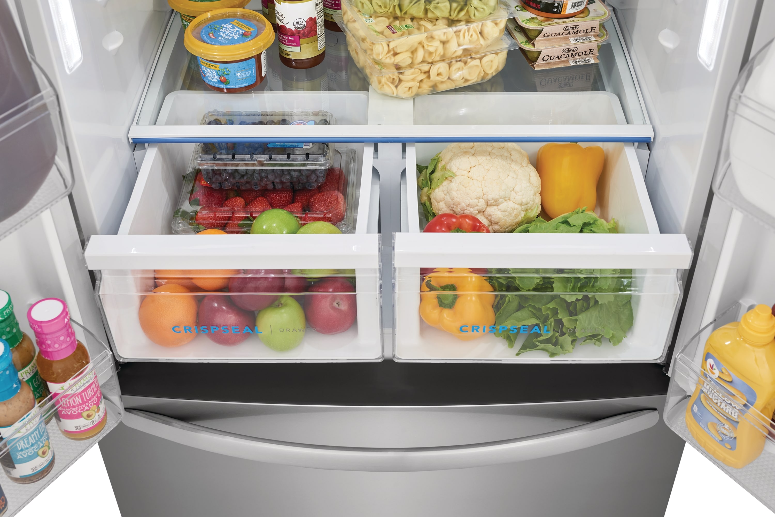 Frigidaire Counter-depth 17.6-cu ft French Door Refrigerator with Ice ...