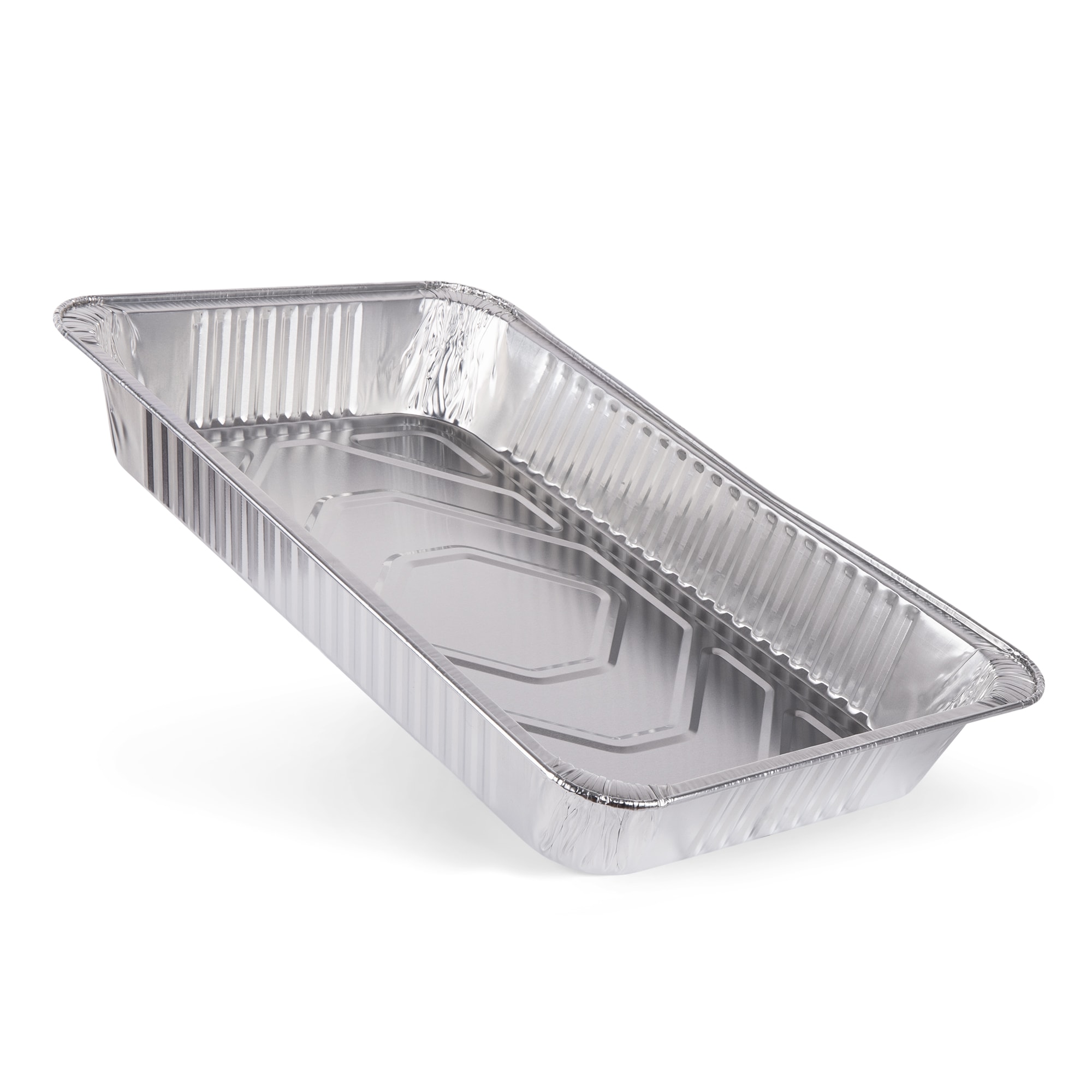 Glad Silver 2-Piece Aluminum Roaster Pan in the Bakeware
