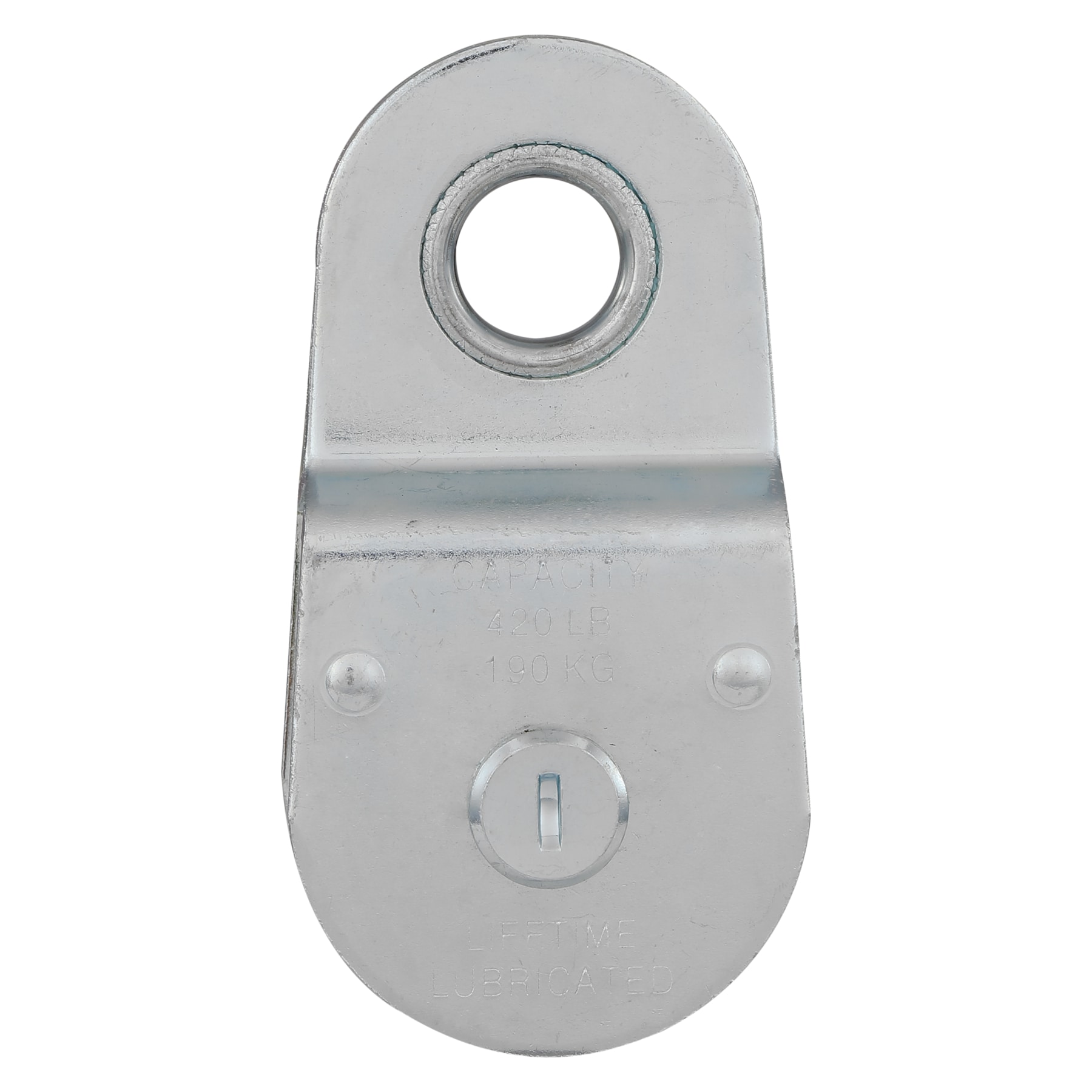 Stanley National Hardware 3211BC 3" Zinc Plated Swivel Single Pulley 