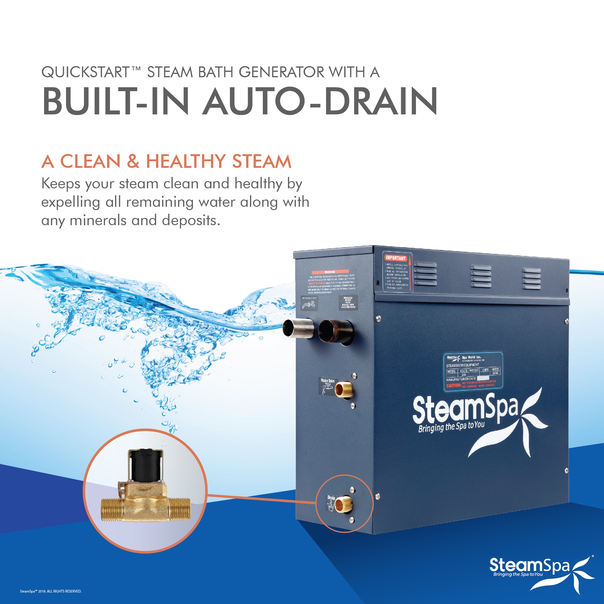 SteamSpa OAT900OB-A Steam-Showers - View #7