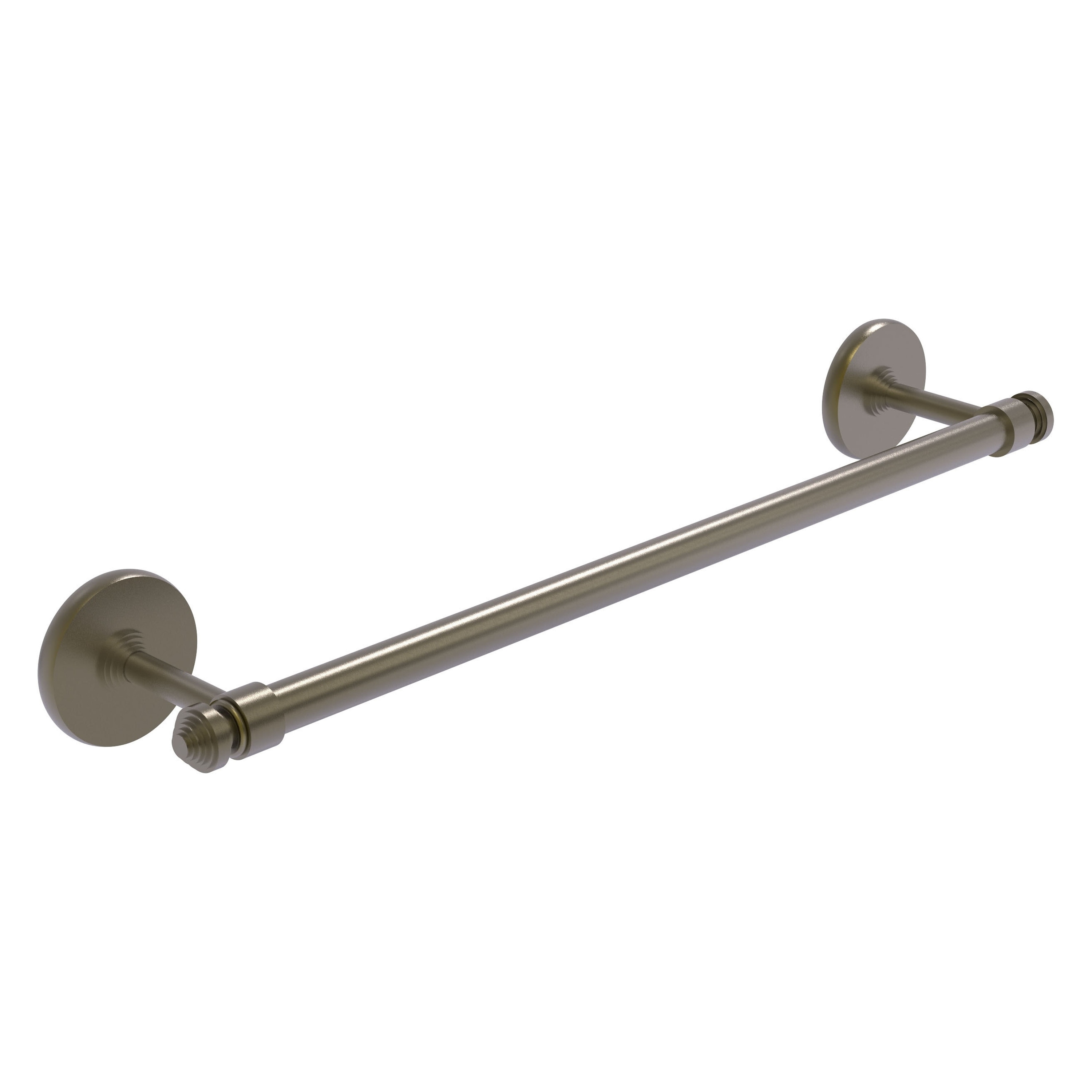 Allied Brass SB-41/18-ABR Southbeach 18-in Antique Brass Wall mount Single Towel Bar