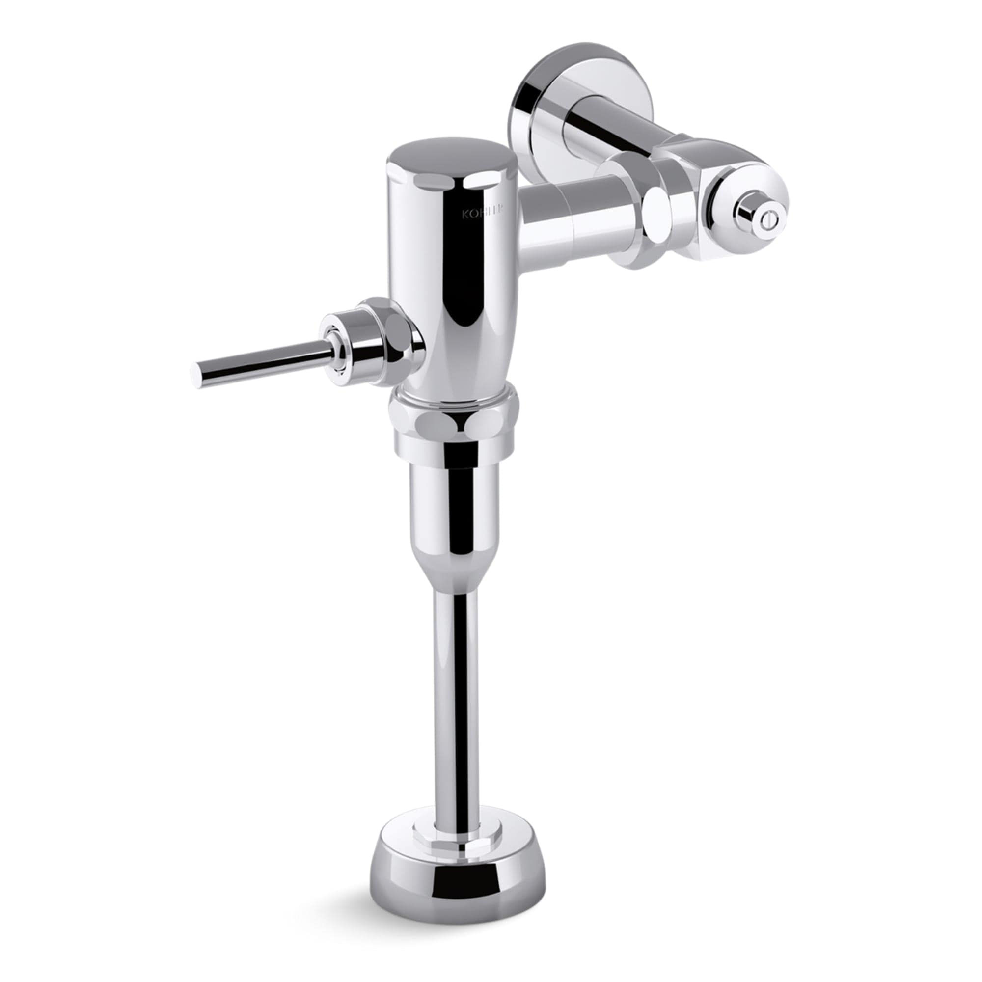KOHLER K-76317-CP Primme 5.0-Inches Polished Chrome Brass Universal Fit Flush valve for Kohler