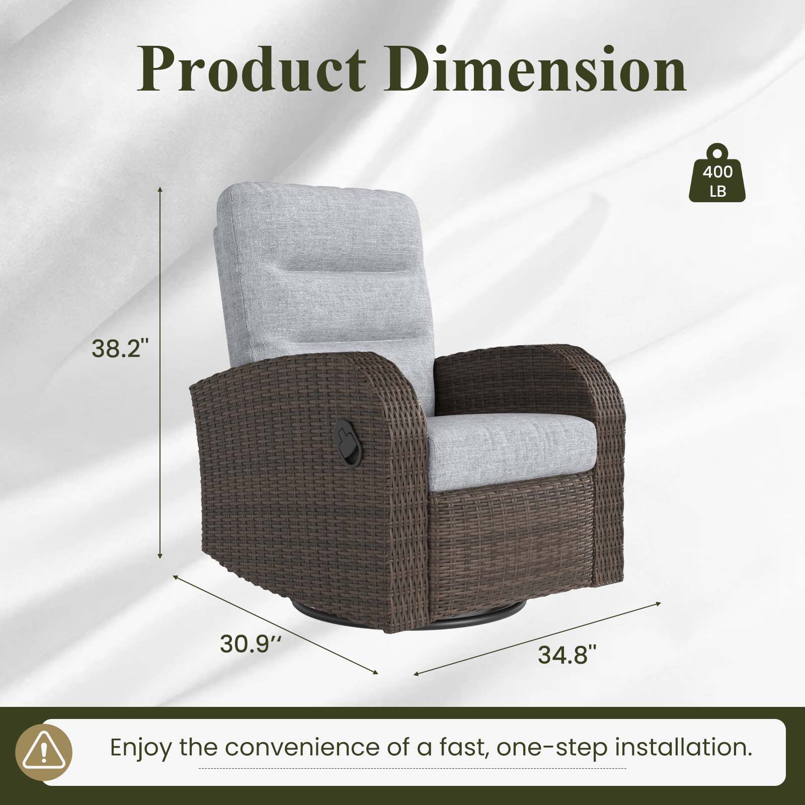 LayinSun DM-2RC-01 Patio-Chairs - View #7