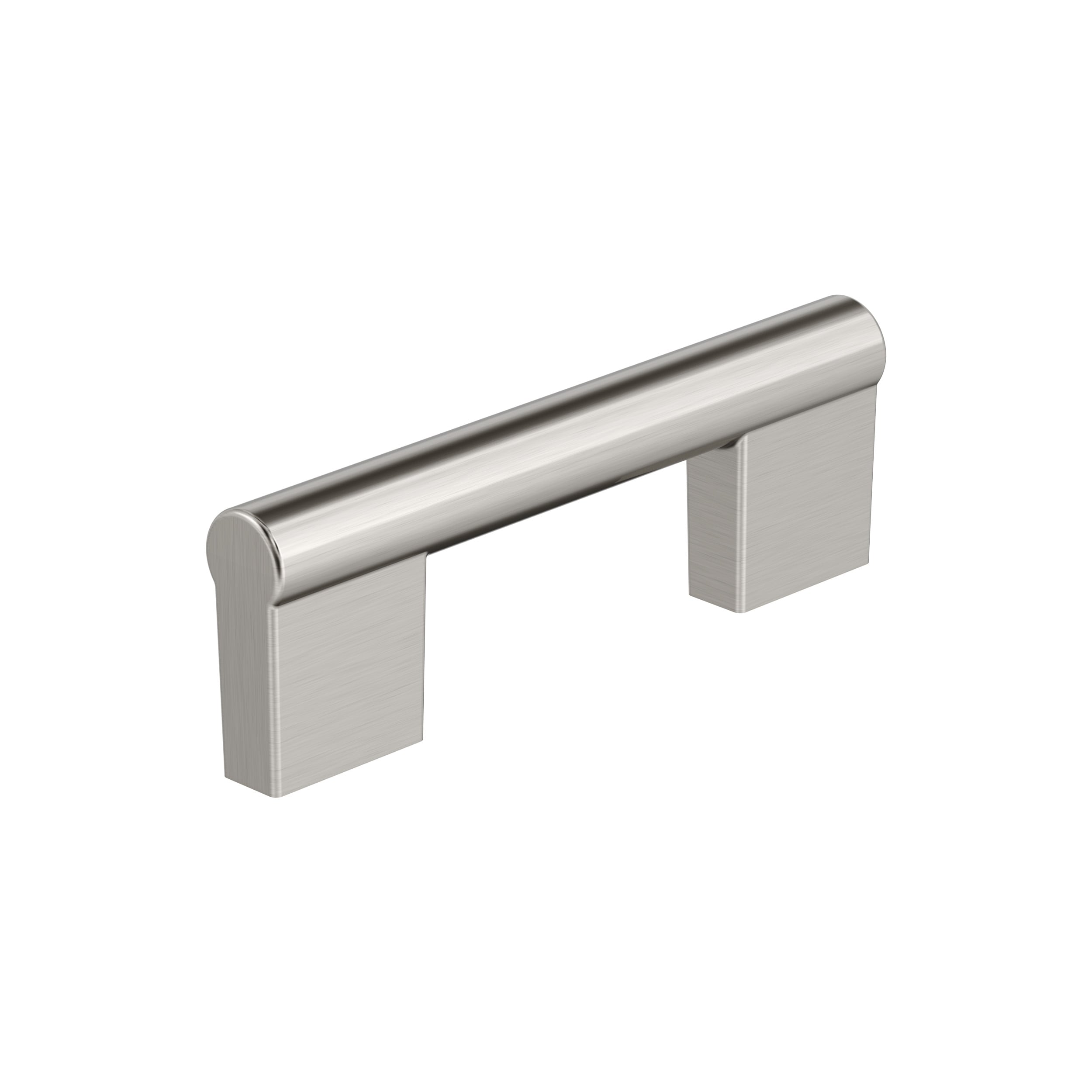 Amerock 10VMP55530G10 Versa 3-in , 76mm Center to Center Satin Nickel Cylindrical Bar 10 -Pack
