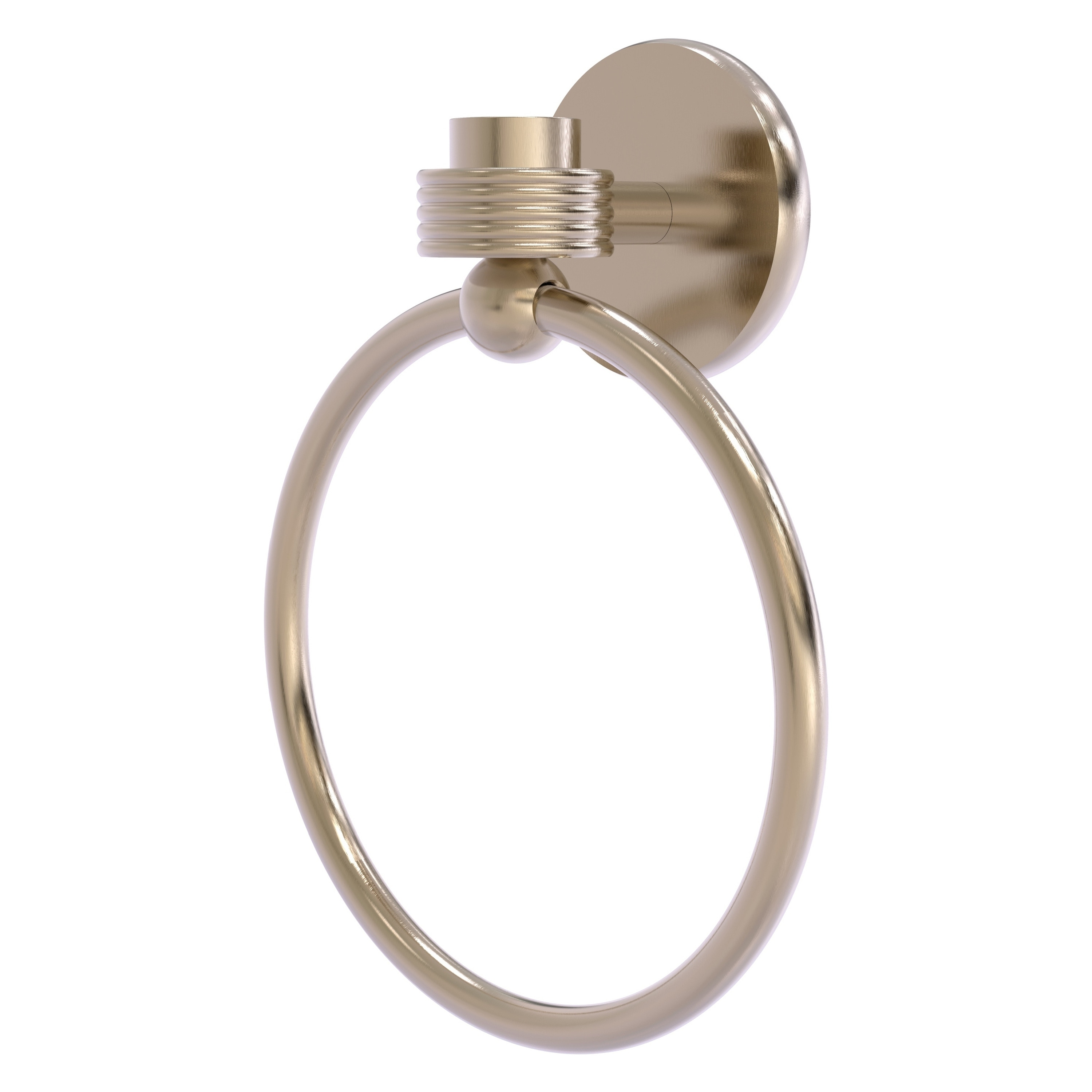 Allied Brass 7116G-PEW Satellite Orbit One Antique Pewter Wall mount Single Towel Ring