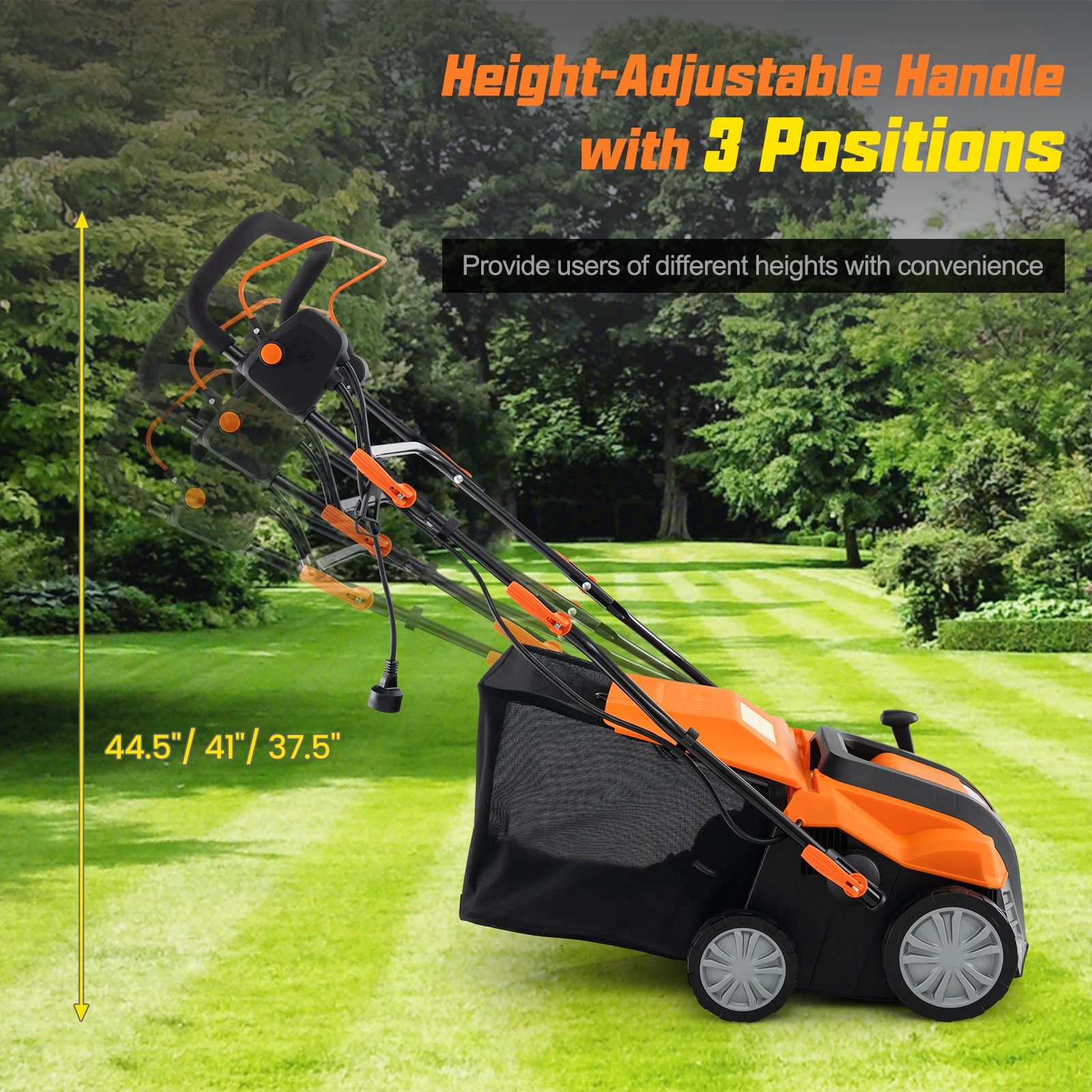 SUGIFT ZMLW014SUGHY1221 Push-Mower-Electric - View #4