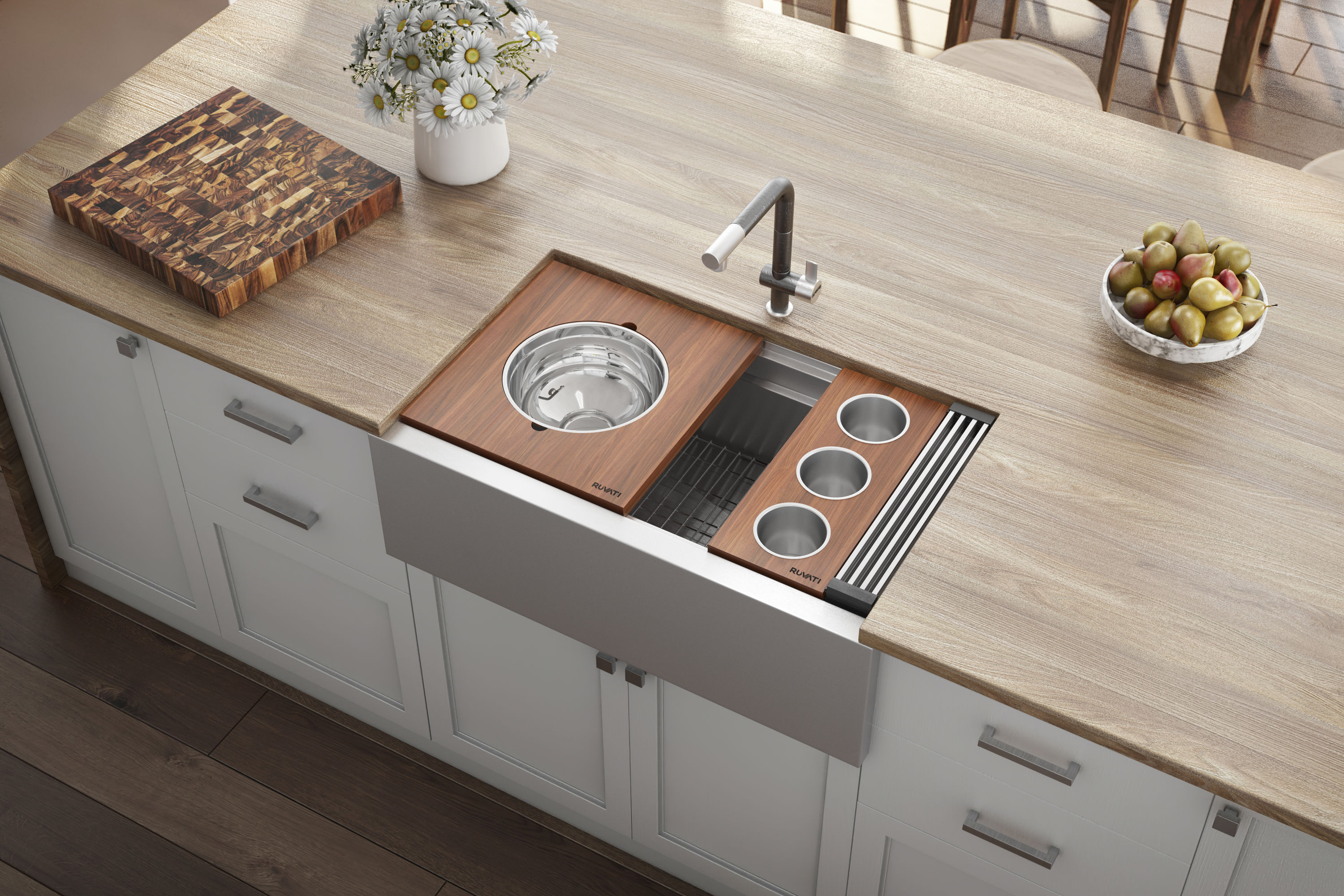 Ruvati RVH9222 Kitchen-Sinks - View #7