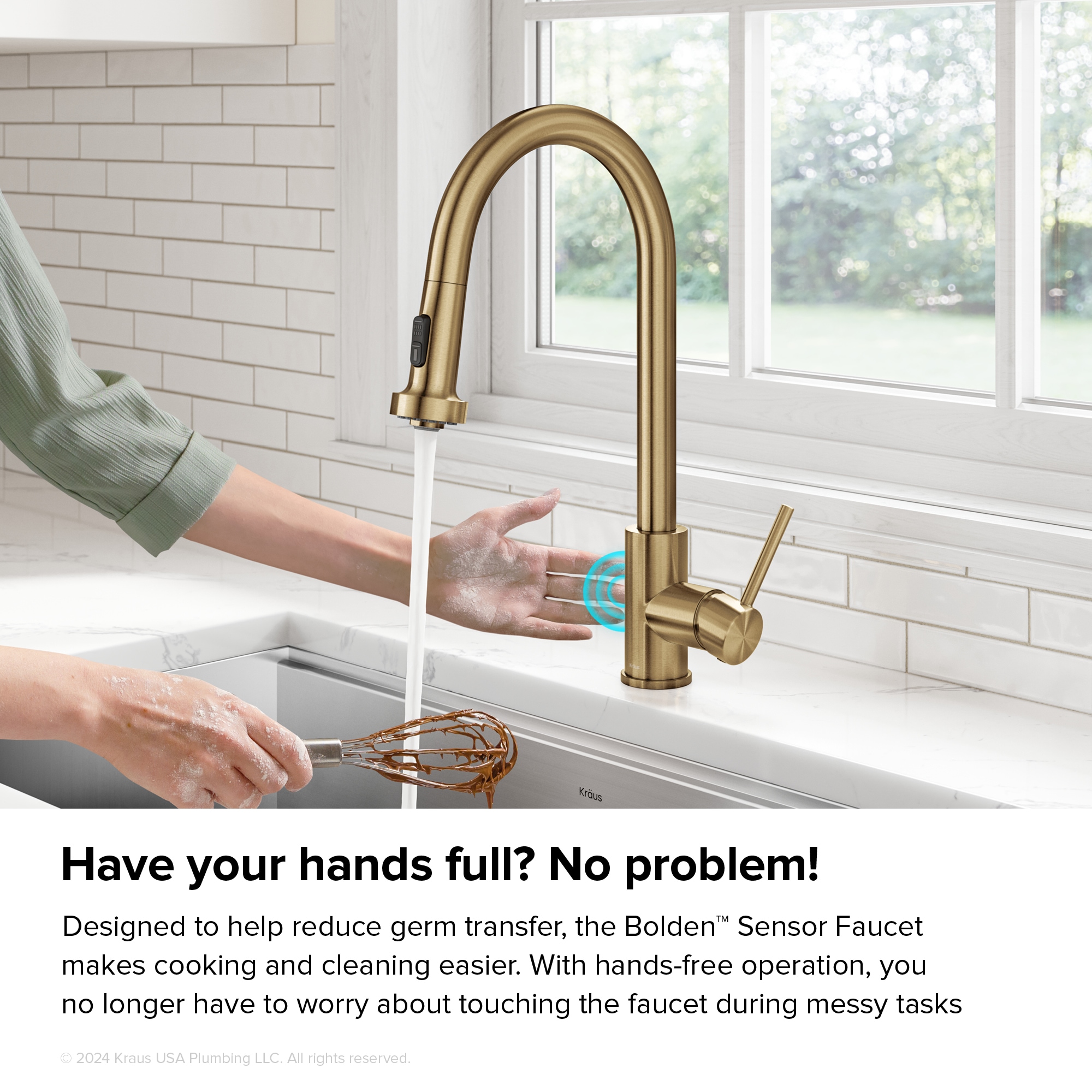 Kraus KSF-1616BB Kitchen-Faucets - View #4