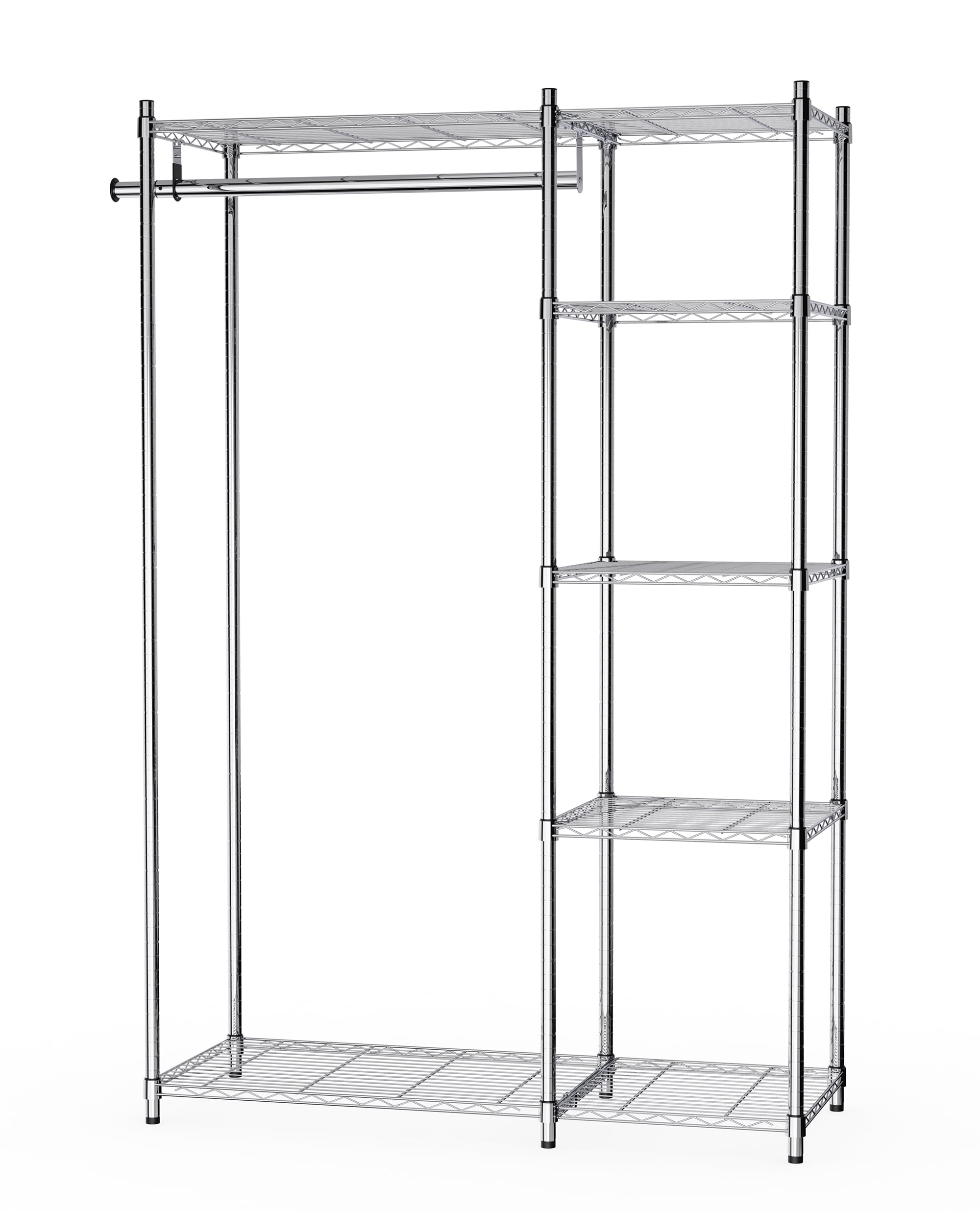 Style Selections Chrome Steel Clothing rack