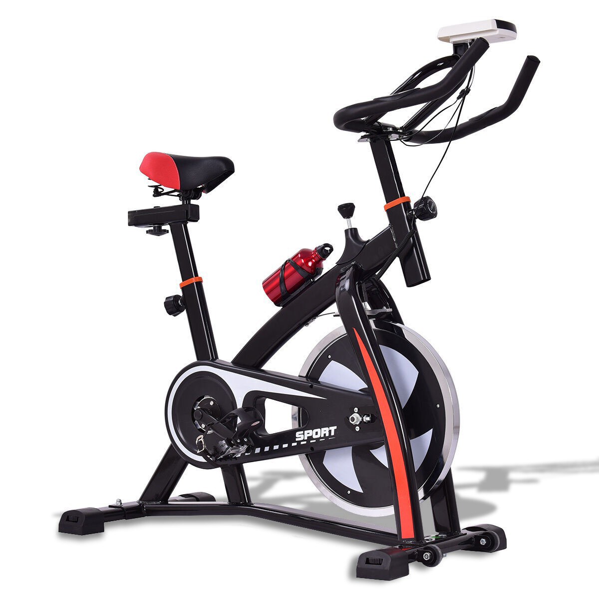 GZMR Air Spin Foldable Exercise Bike in the Exercise Bikes department ...