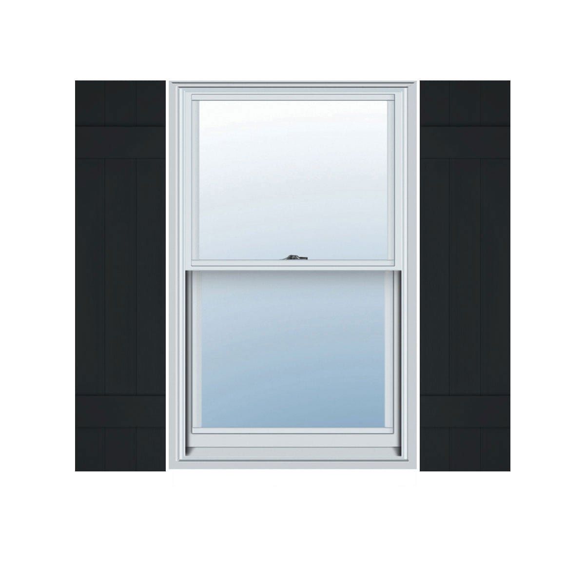 Ekena Millwork LJ3C10X05300BL Exterior-Shutters - View #2