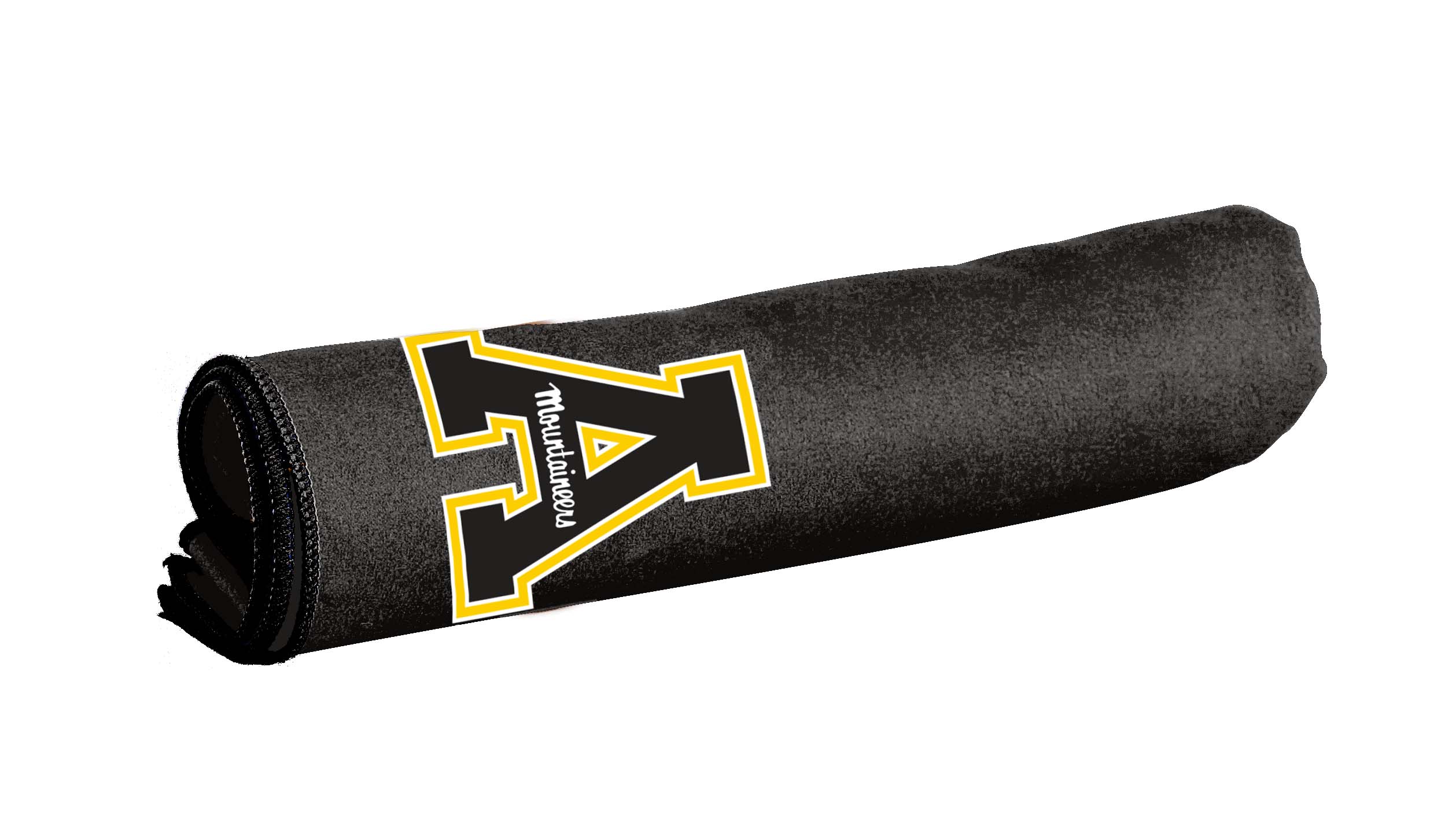 Mission 103707 Black Polyester Towel