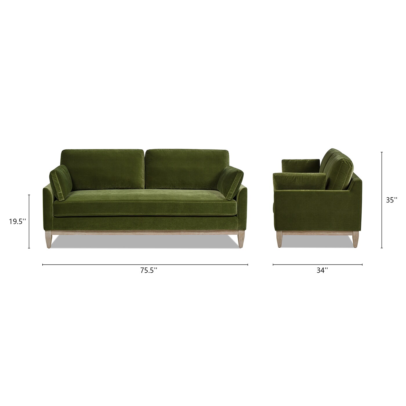 Jennifer Taylor Home LV036-3-64111 Sofas-Loveseats - View #4
