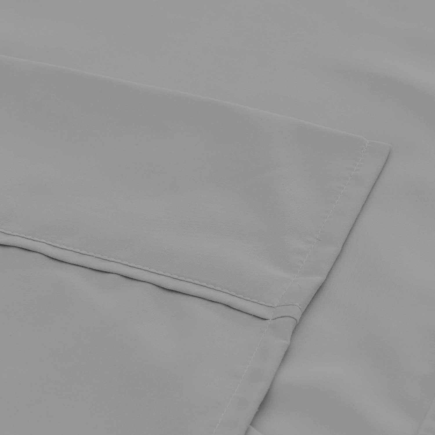 Serta Queen 85-Thread-Count Microfiber Grey Bed-Sheet in the Bed Sheets  department at