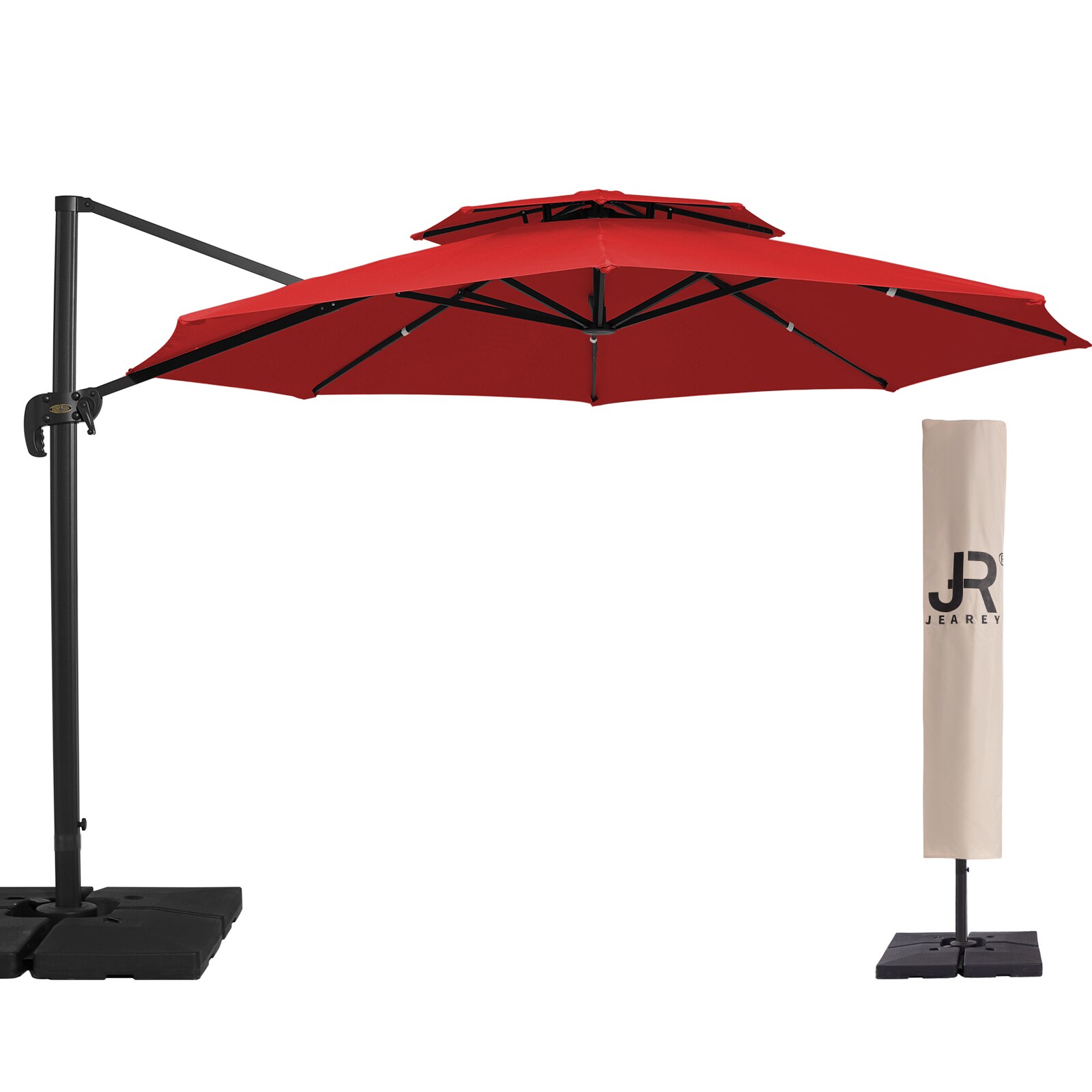 JEAREY JE-LKXLM-11FT-RD Umbrellas-2 - View #9