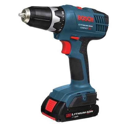 Caligrafía capitán Peticionario Bosch 18-volt 3/8-in Cordless Drill (Charger Included) in the Drills  department at Lowes.com