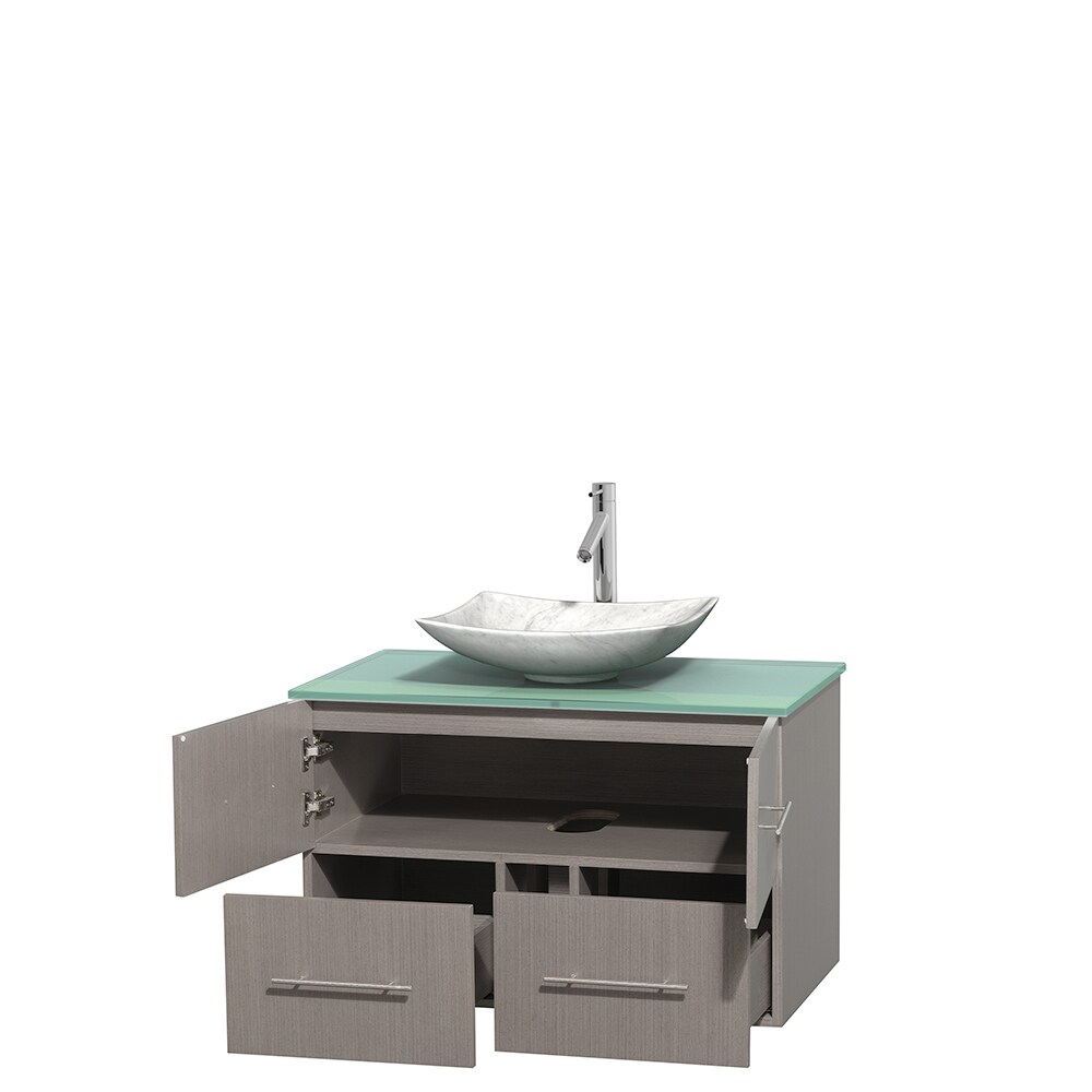 Wyndham Collection WCVW00936SGOGGGS6MXX Bath-Vanity-Combo - View #2
