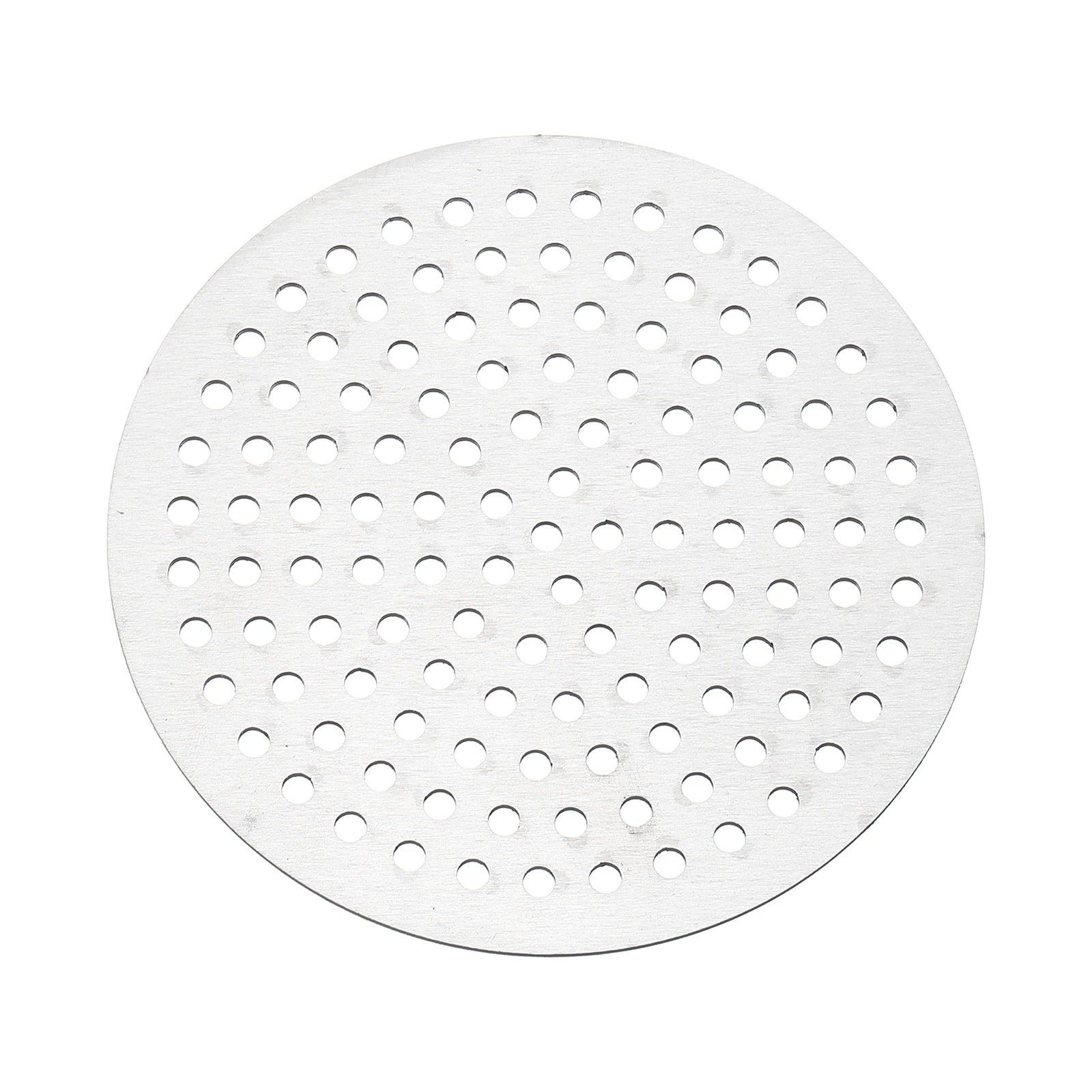 Unique Bargains - 1pc Stainless Steel Floor Drain Cover 3.4 Inches Shower Hair Catcher Drain Grat...
