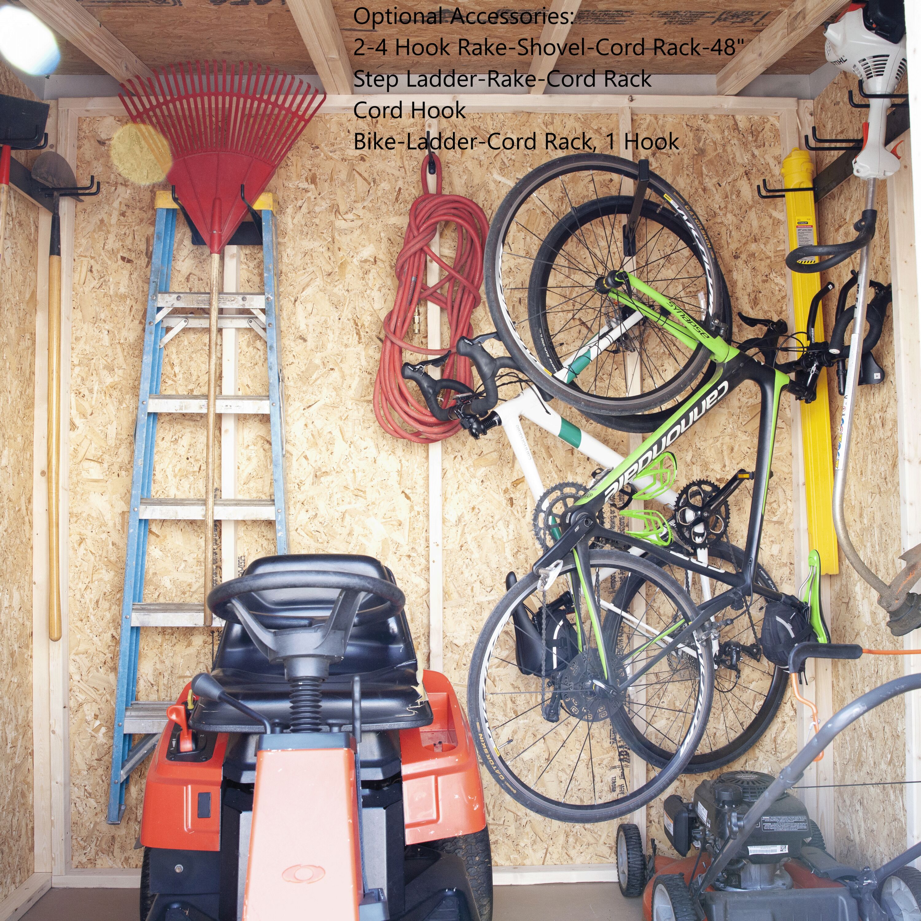 SHEDorize SWHSS68 Wood-Storage-Buildings - View #3