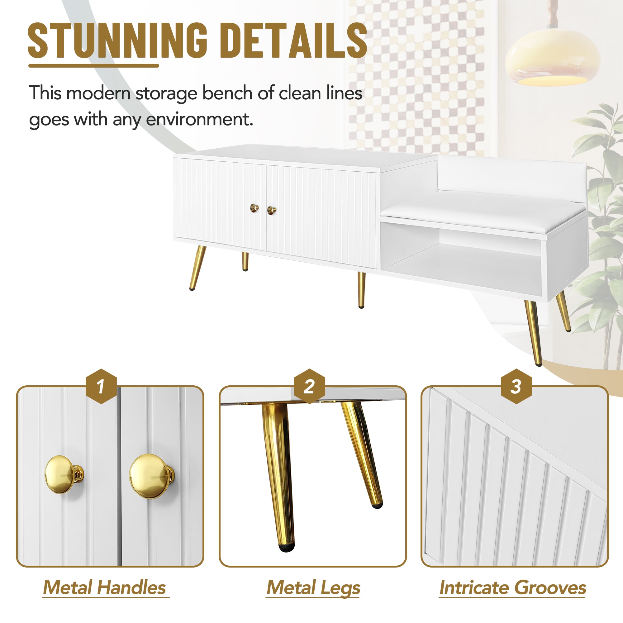 ModernLuxe WF531237AAK bench - View #5