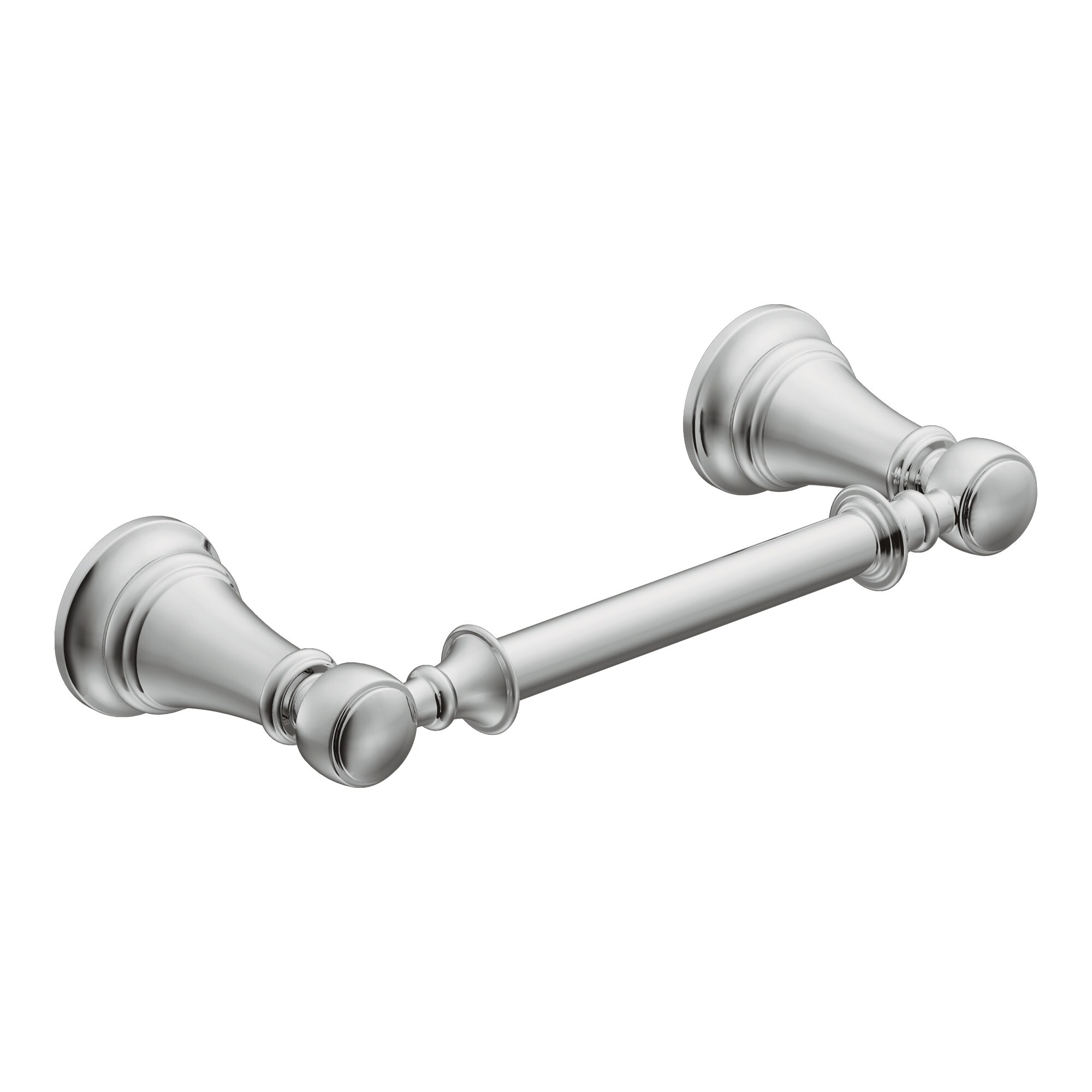Moen YB8408CH Chrome Wall mount Pivot Toilet Paper Holder 1 -Rolls with Storage