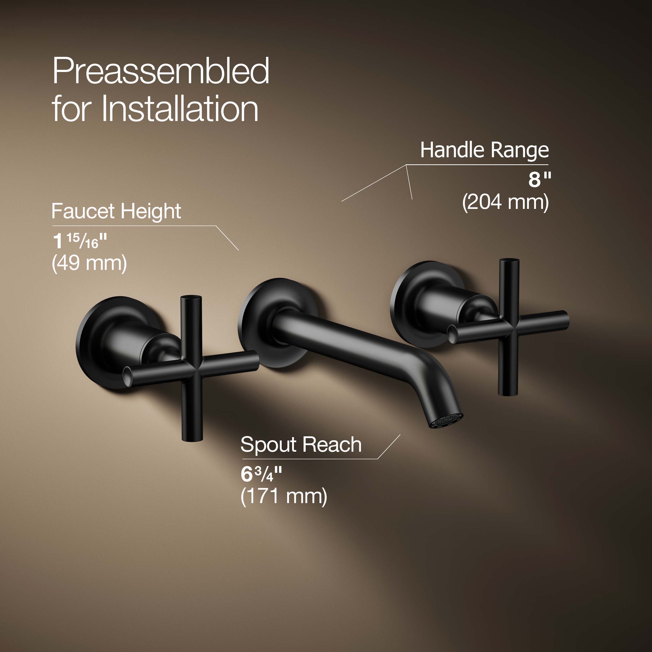KOHLER K-T14413-3-BL Lavatory-Faucets - View #4