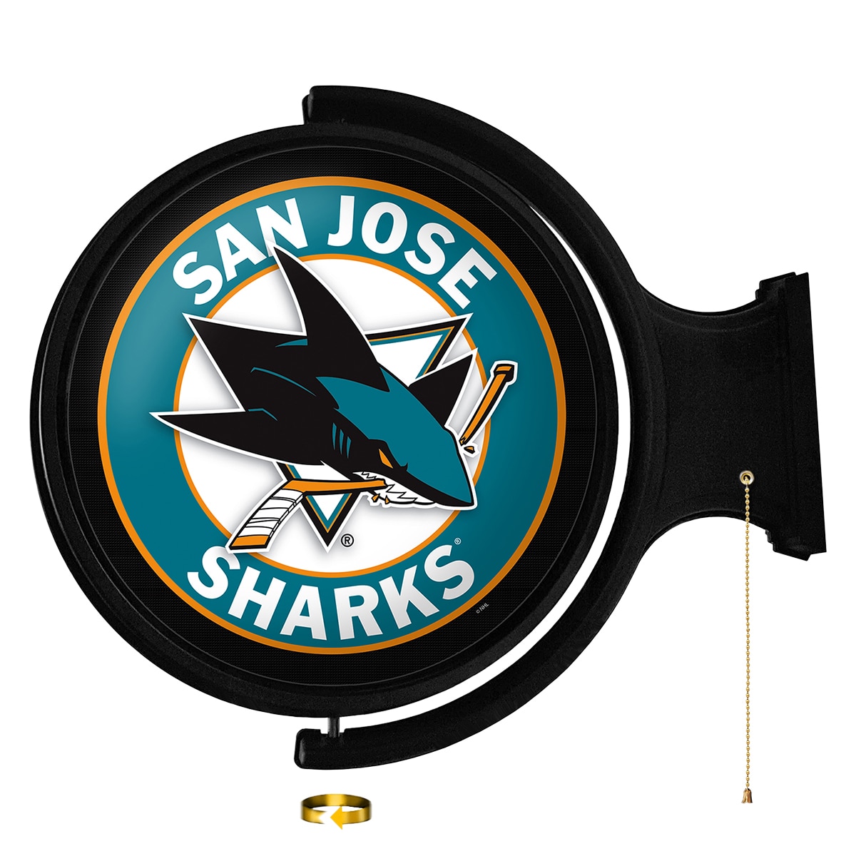 Custom Name San Jose Sharks Logo NHL Fans Golf Polo Shirt For Men