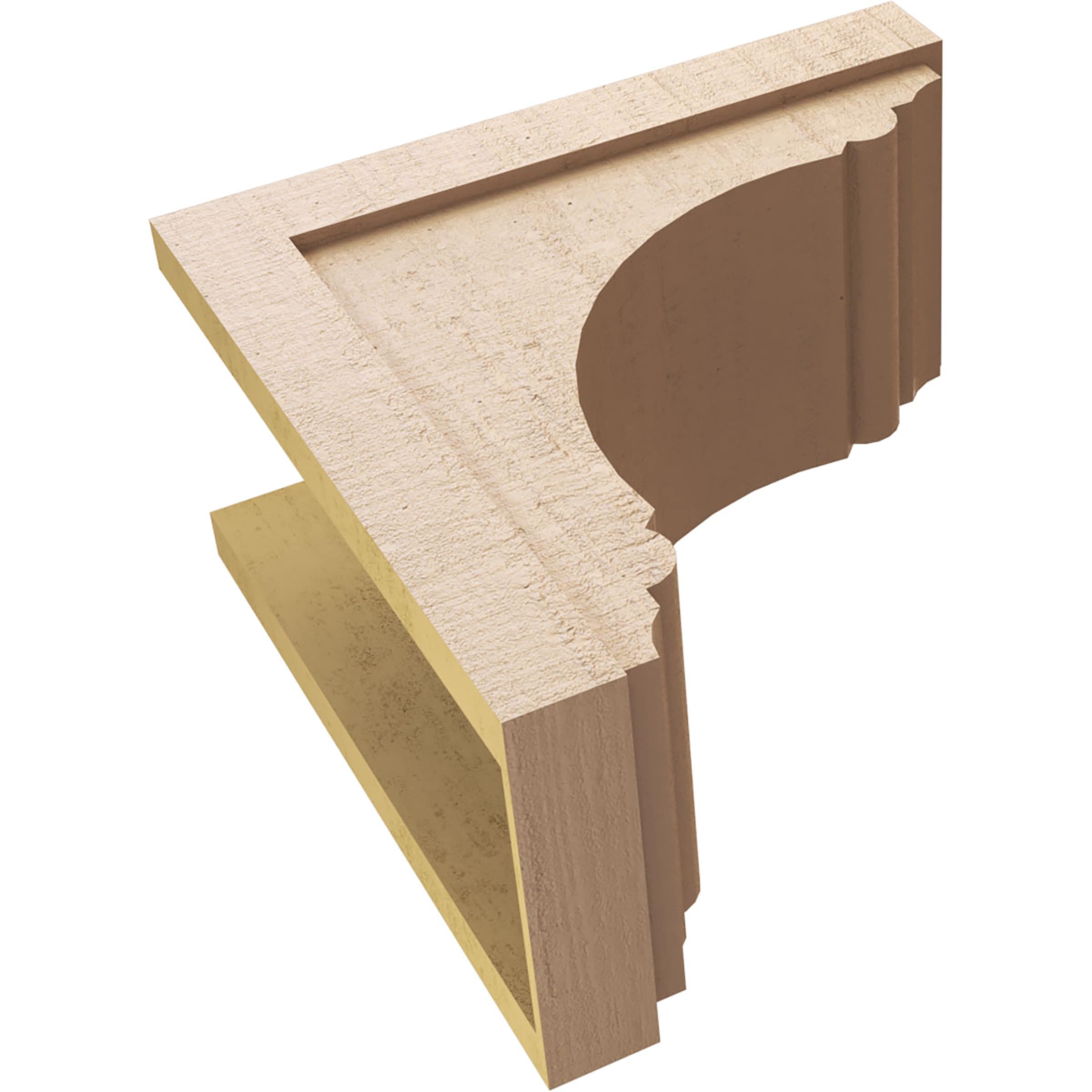 Ekena Millwork CORU11X22X22WARRCPR corbels - View #6