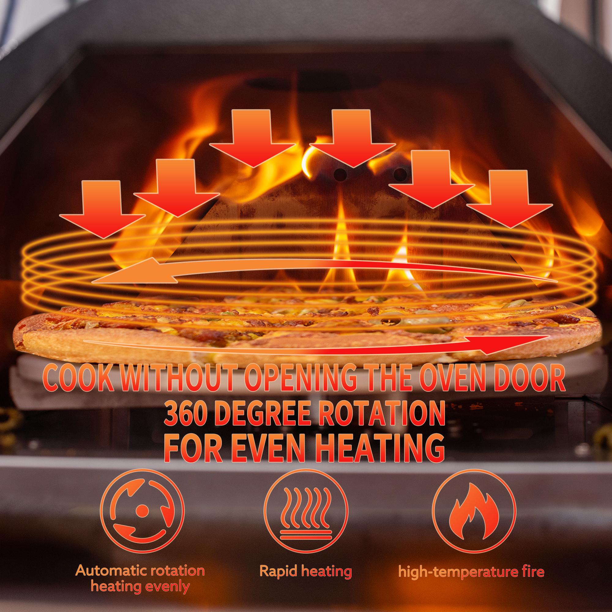 BABOOM BOM-6134337-OR Outdoor-Pizza-Ovens - View #4
