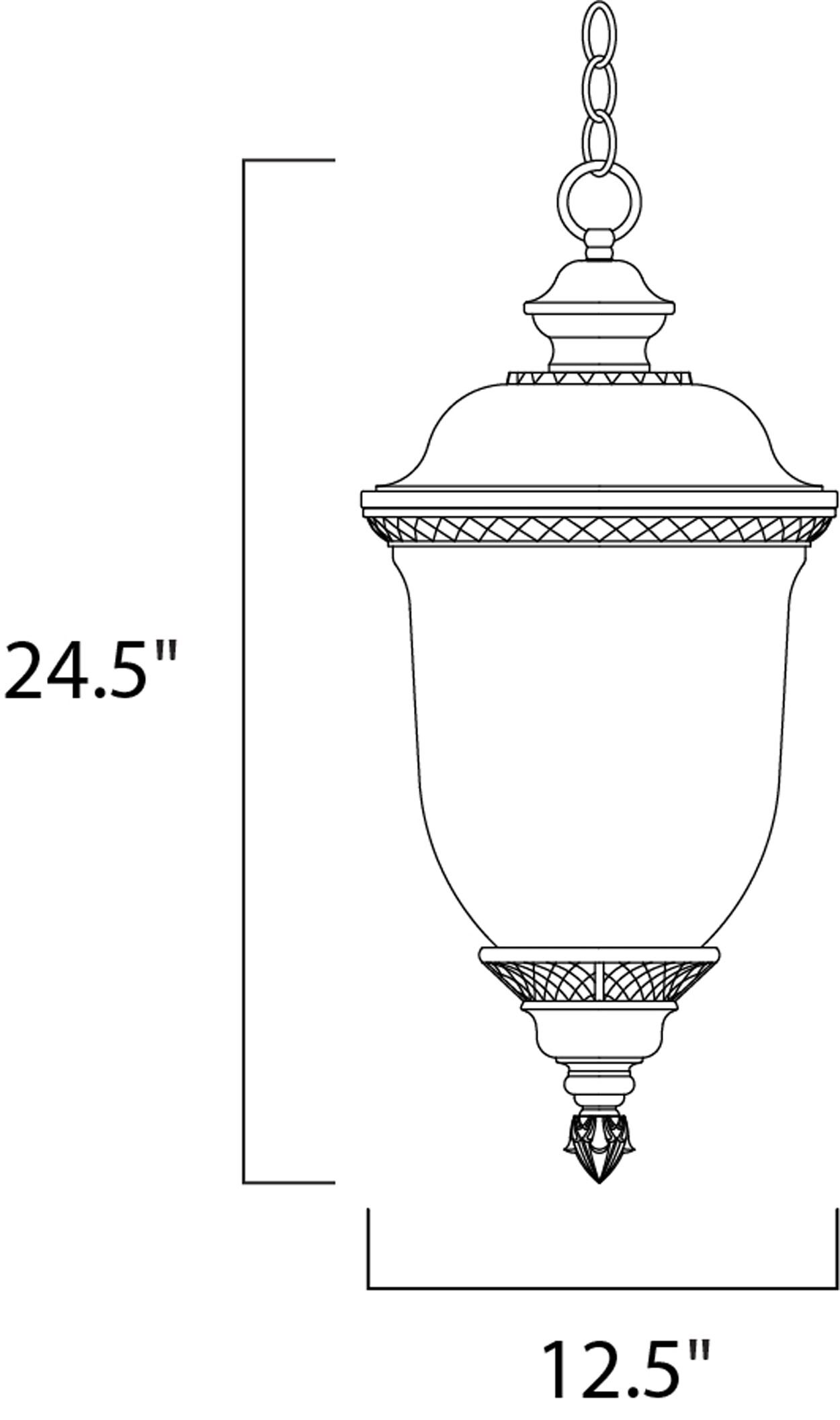 Maxim Lighting 3427WGOB Pendant-Lights - View #2