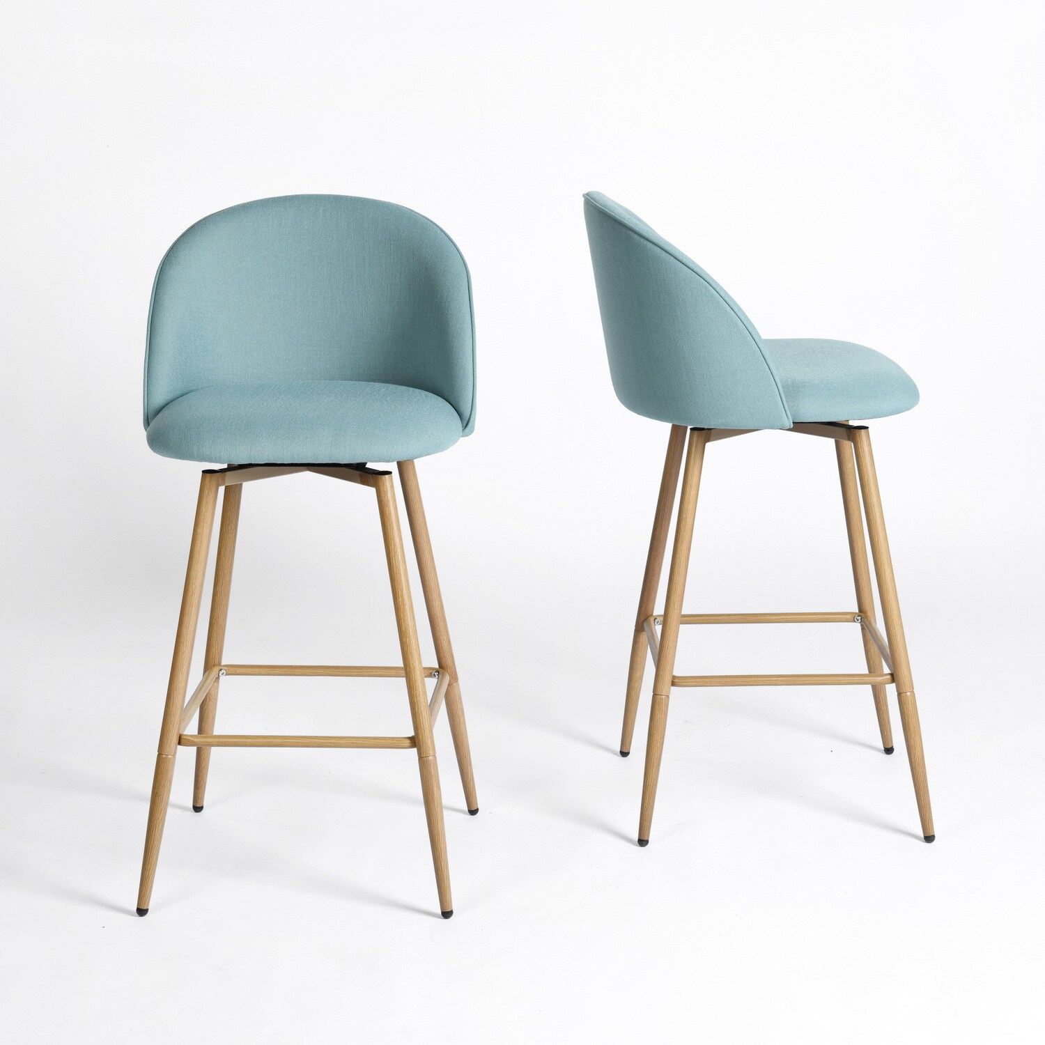 Homy Casa HASEEB BLUE 2 stools - View #8