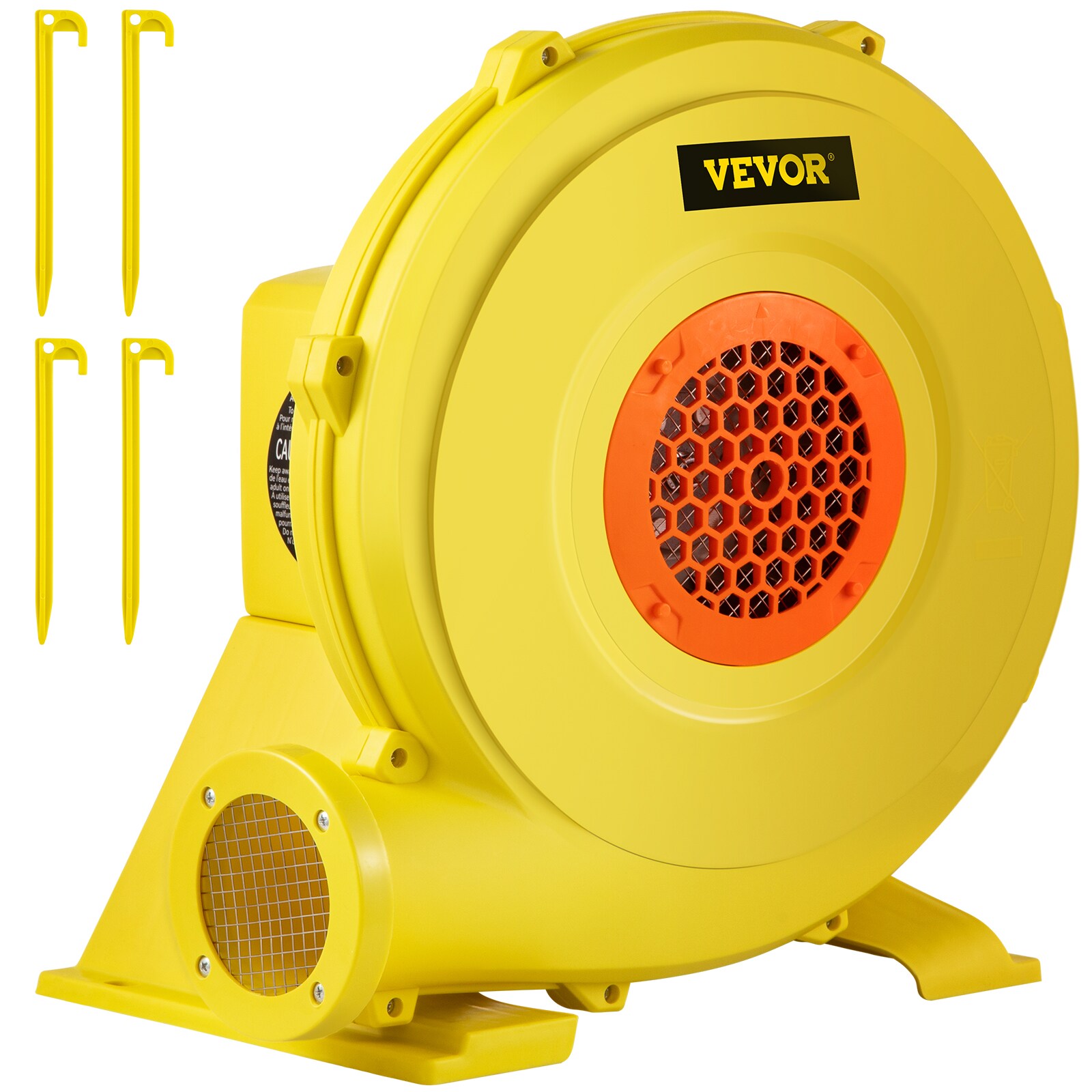 VEVOR QMFJM750W110VH5ITV1 1-HP 500-CFM Confined space Outdoor Blower Fan