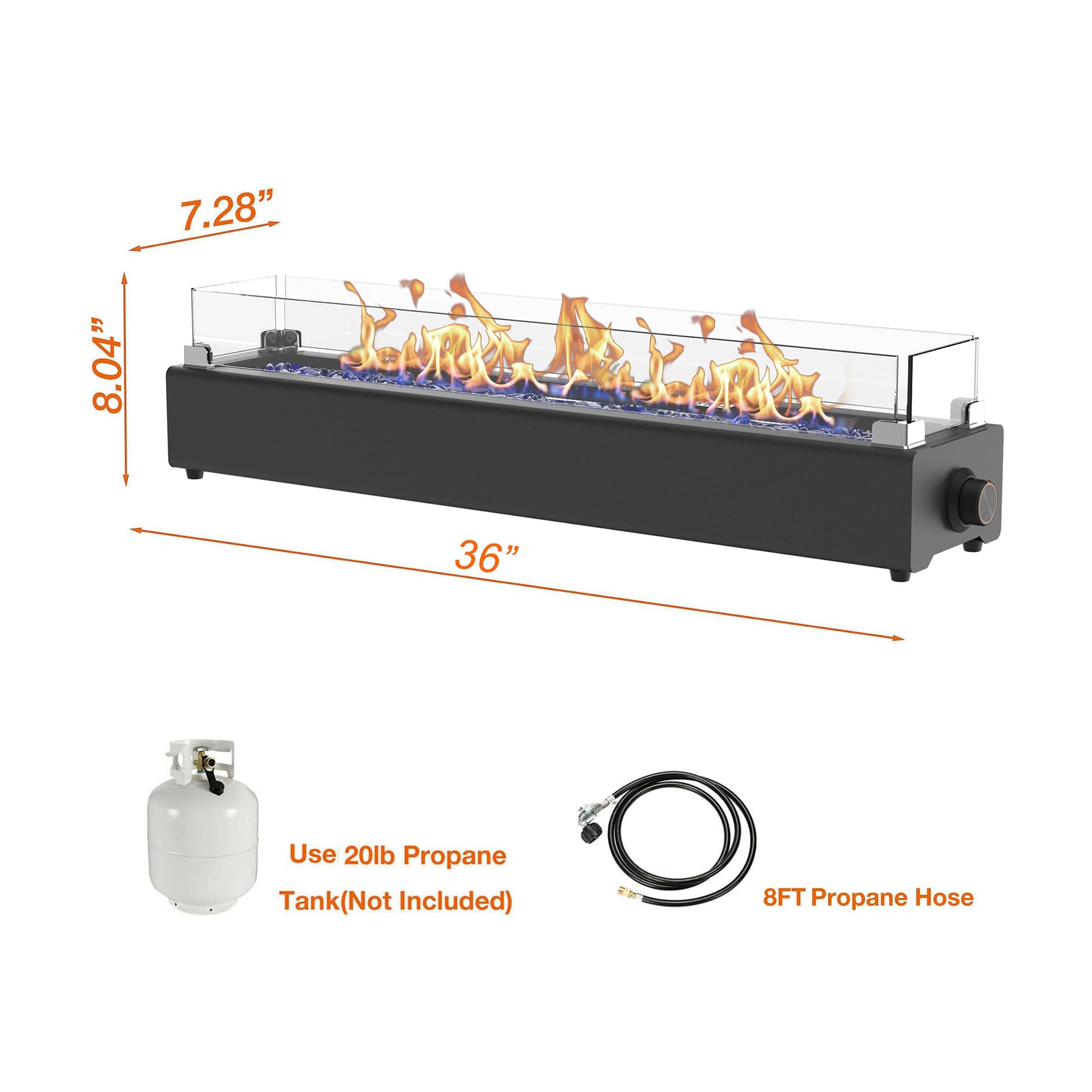 CYIKE LCY0710R012 Outdoor-Gas-Firepits - View #4