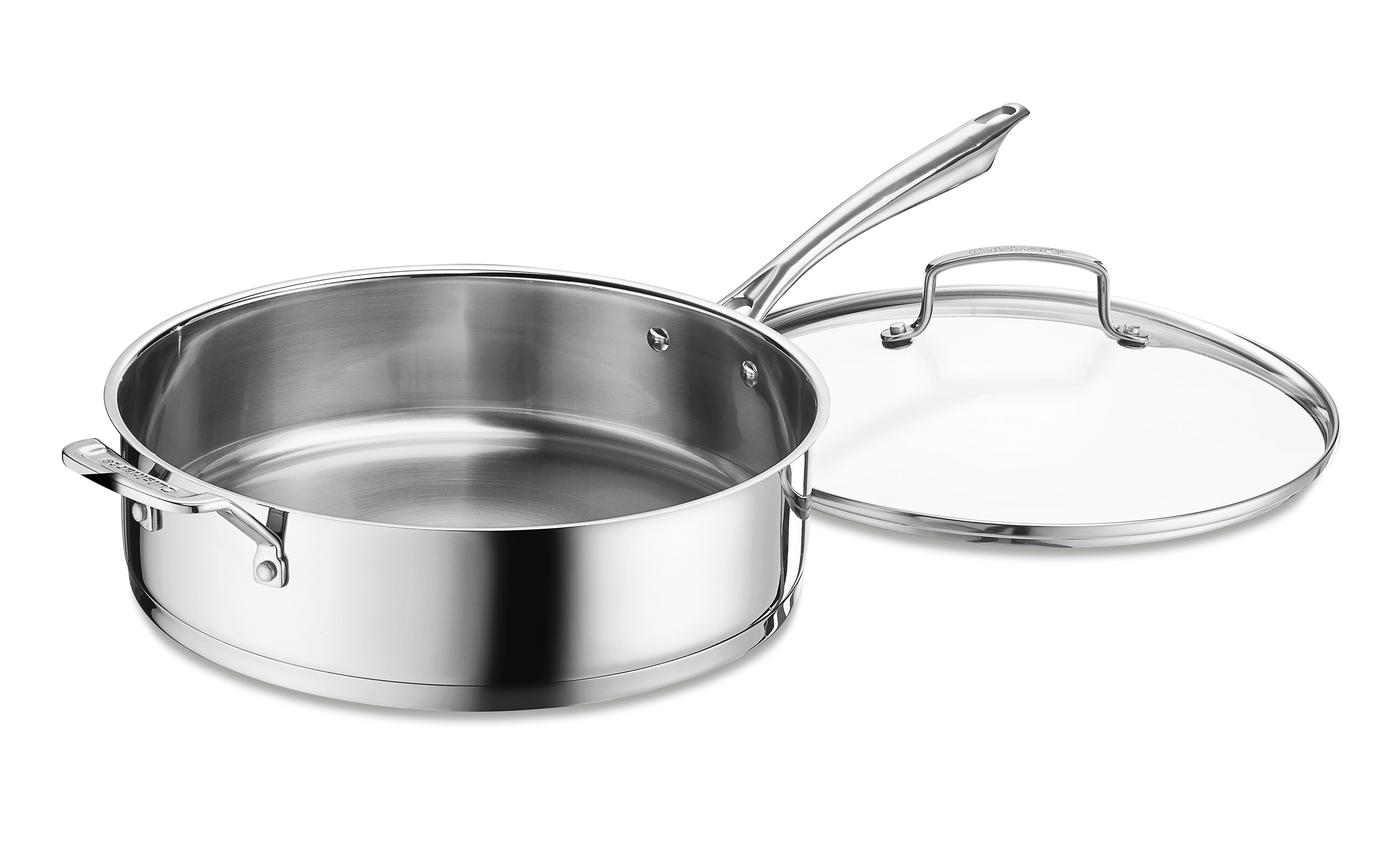 Cuisinart 2-Piece Professional 12.5-in Stainless Steel Cooking Pan