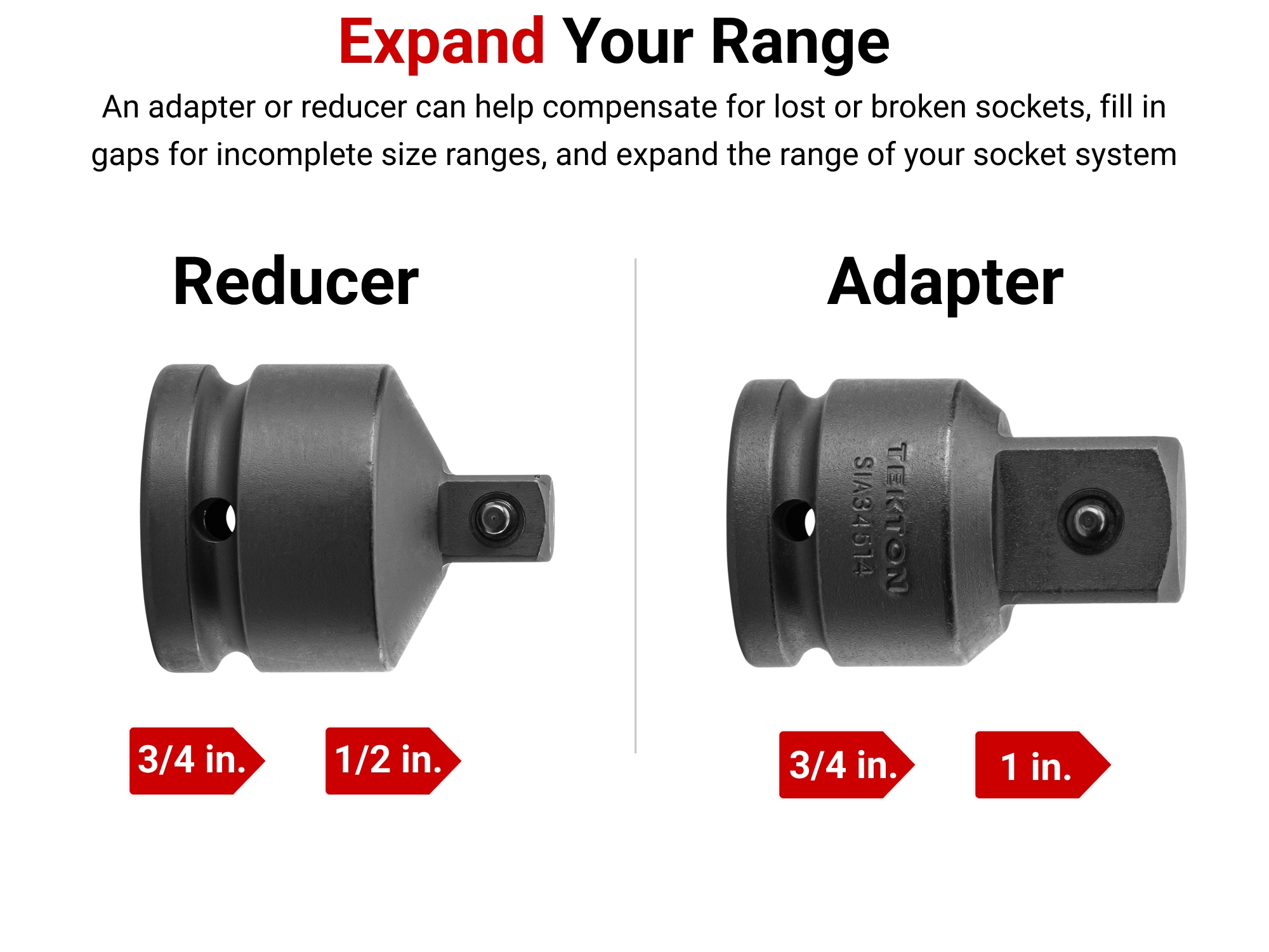 TEKTON SIA93002 Socket-Adapters - View #2