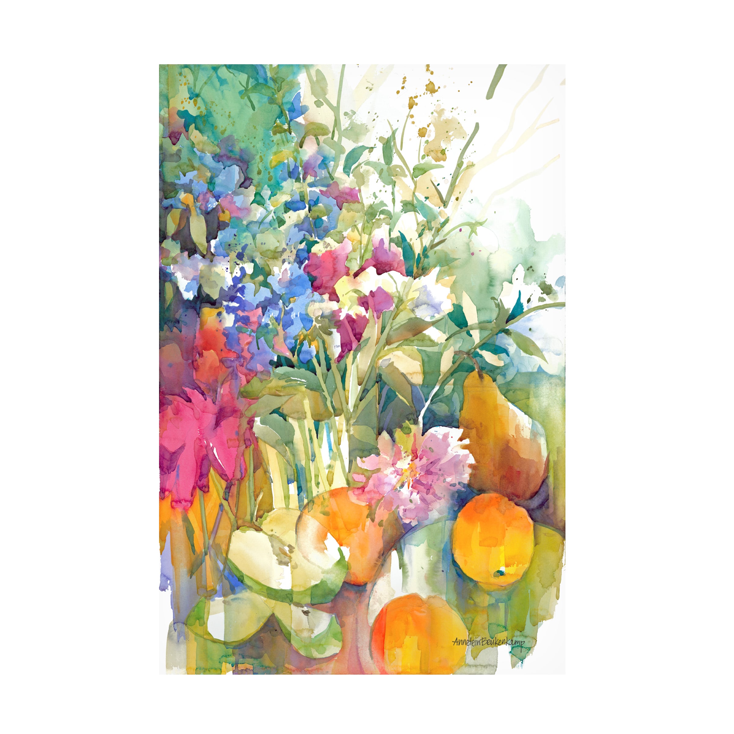 Trademark Fine Art Annelein Beukenkamp Fruit Bouquet Canvas Art