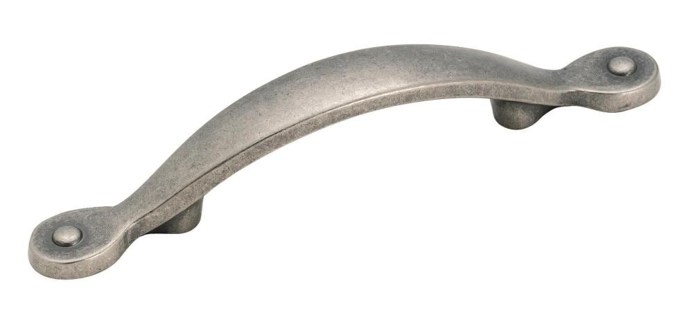 Amerock BP1590WN Inspirations 3-in , 76mm Center to Center Weathered Nickel Arch Handle